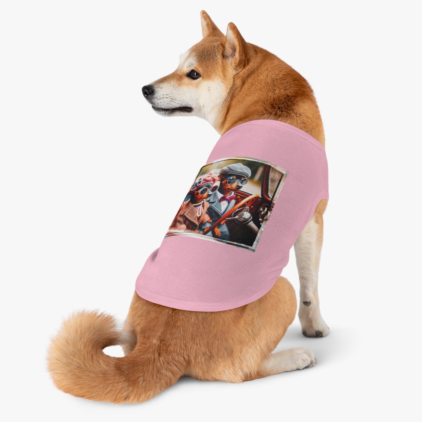 Wacky Dog Tank Top - Min Pin Tank Tops Pets Printify   