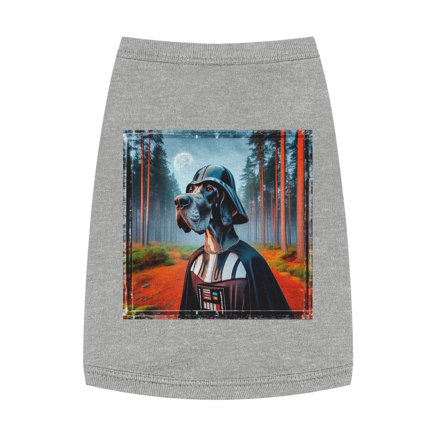 Pet Tank Top Great Dane Pets Printify M Heather