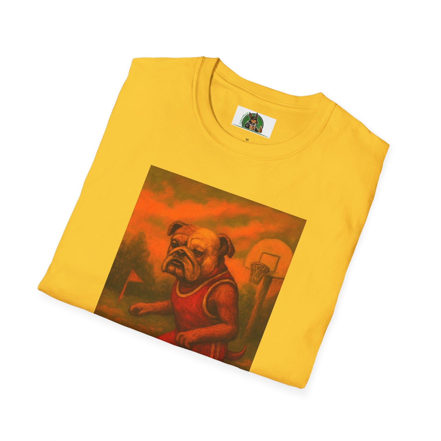 Bulldog Basketball T-Shirt - Unisex Sports Tee