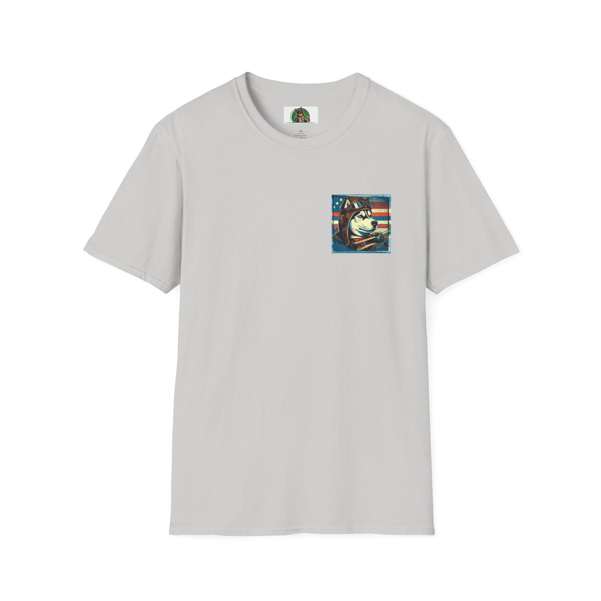 Husky hero shirt Back Design