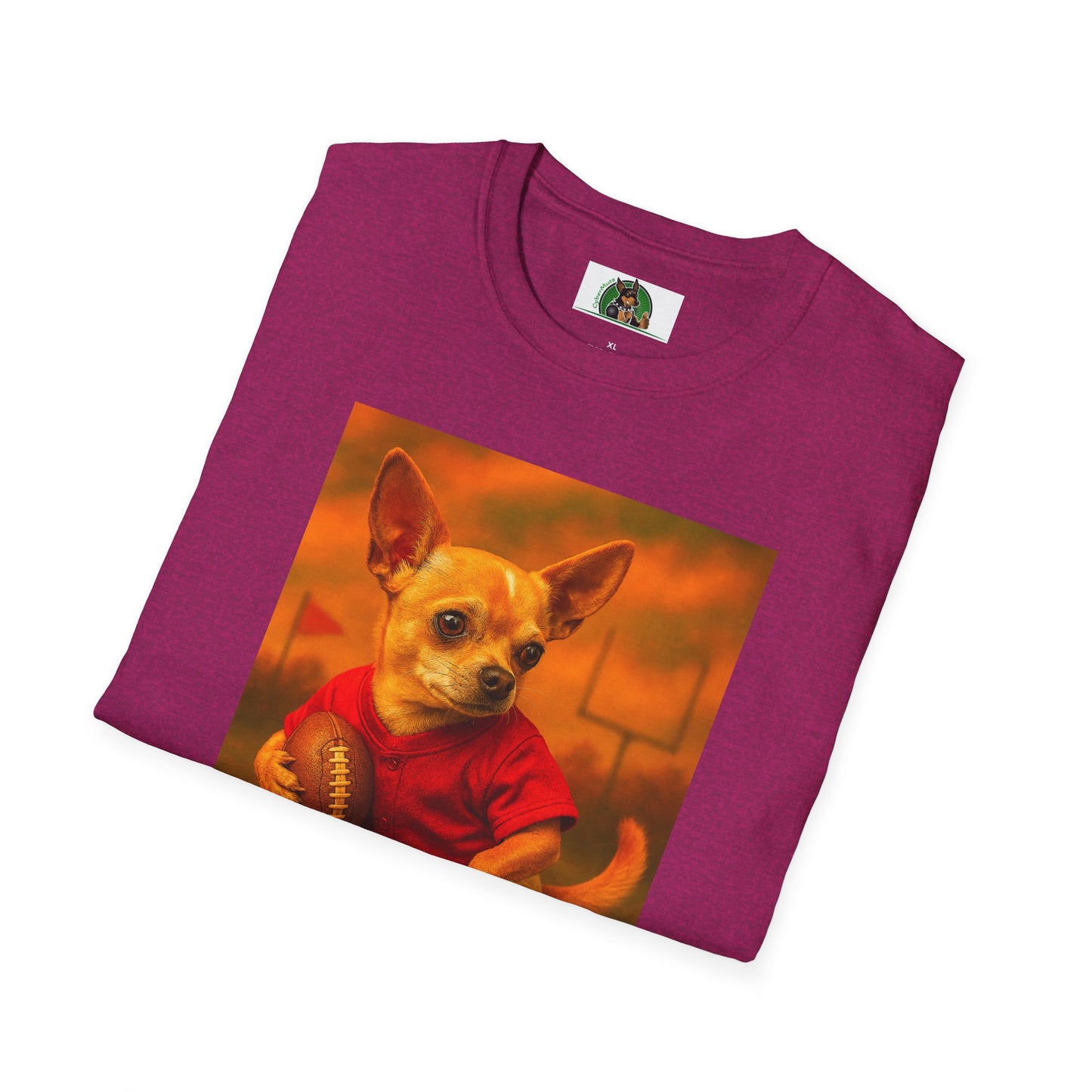 Chihuahua Football T-Shirt Sports