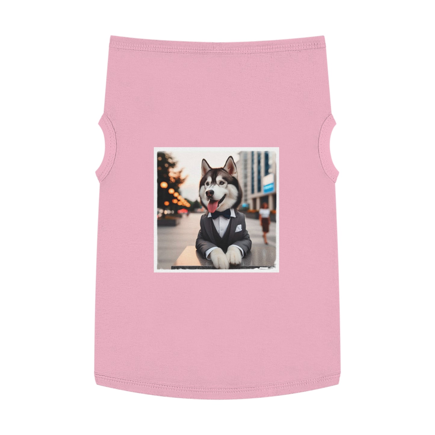 Pet Tank Top Husky Pets Printify XL Pink