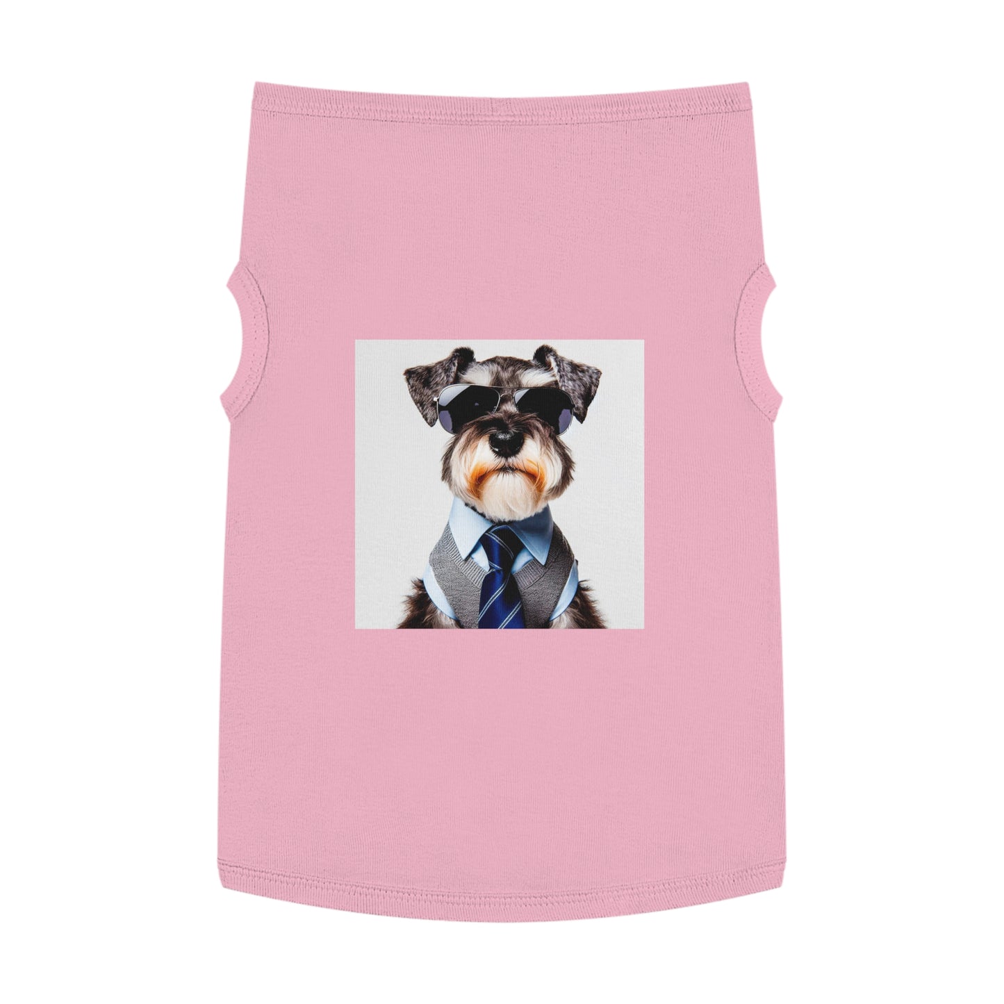 Pet Tank Top Miniature Schnauzer Pets Printify XL Pink 