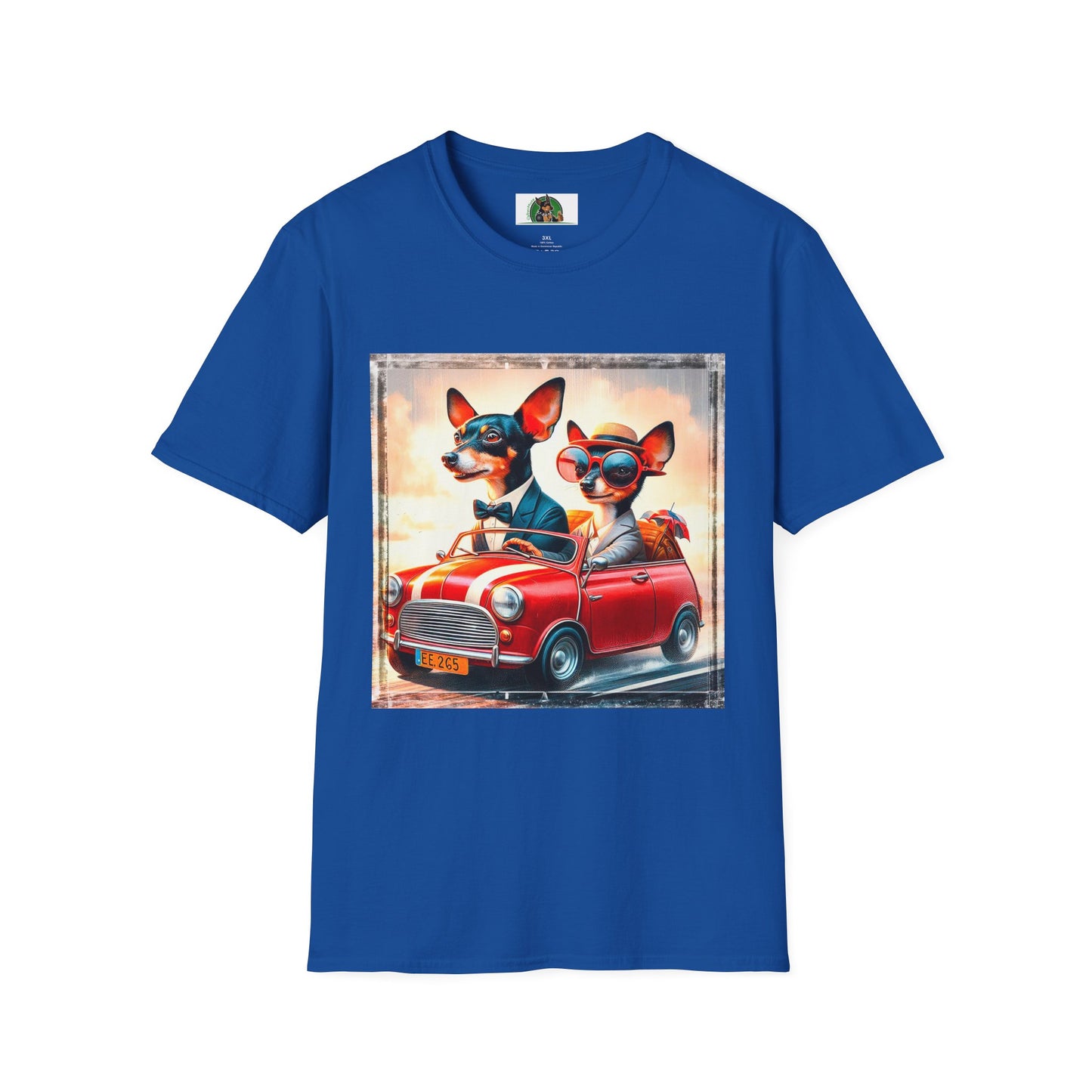 Wacky Rat Terrier T-Shirt T-Shirt Printify XS Royal 