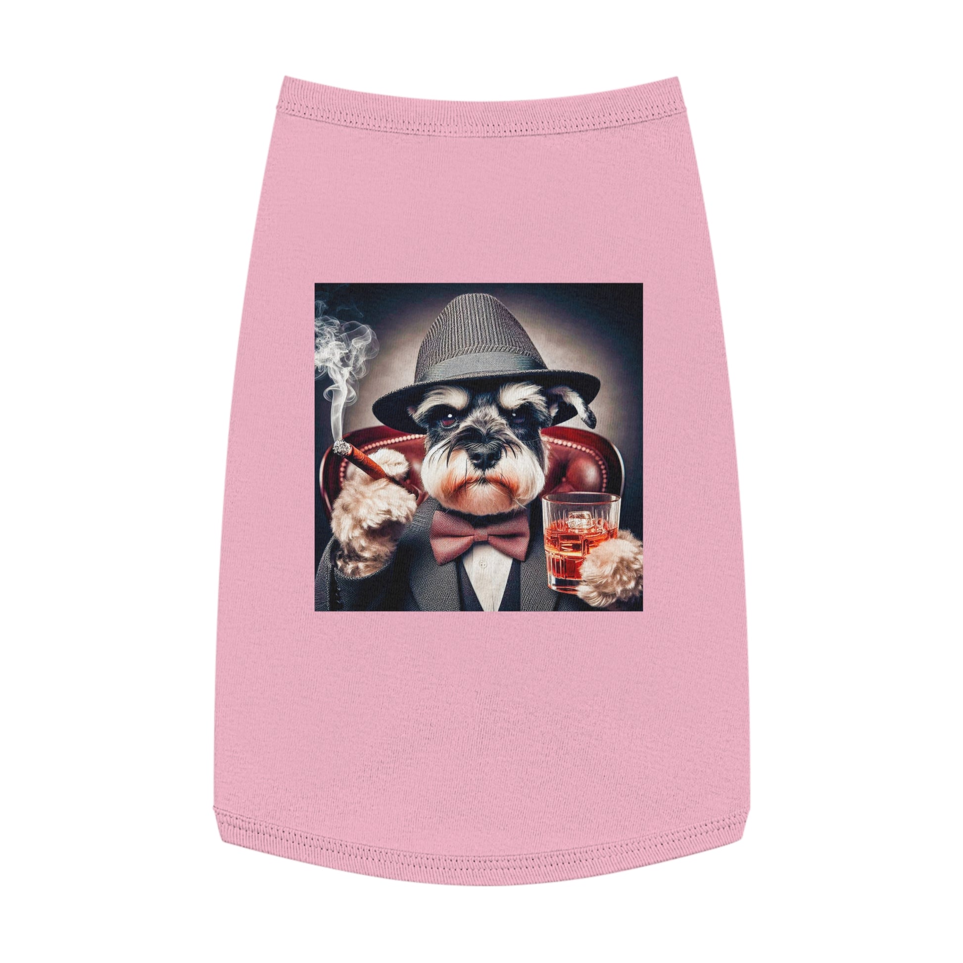 Pet Tank Top Miniature Schnauzer Pets Printify   