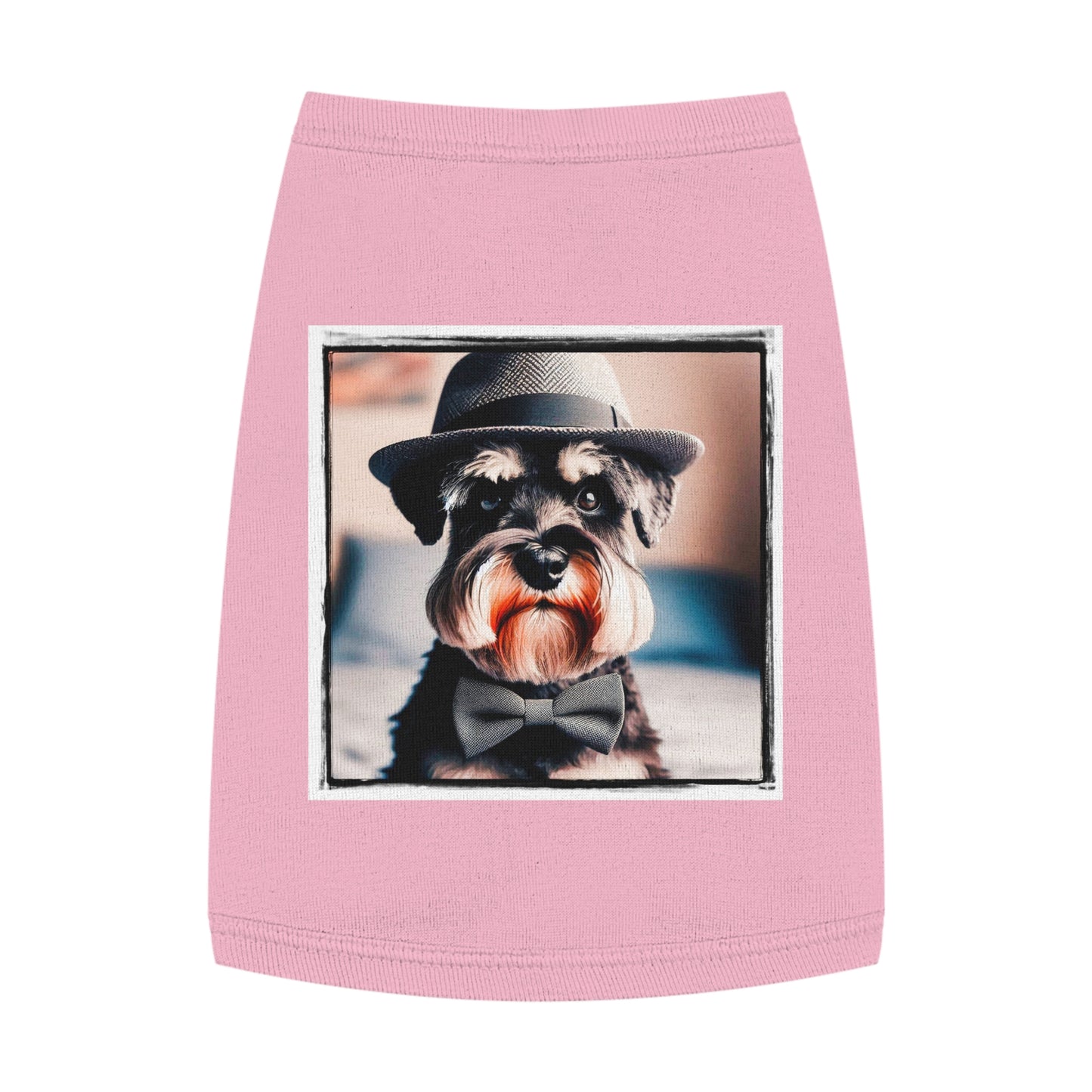 Pet Tank Top Miniature Schnauzer Pets Printify M Pink 