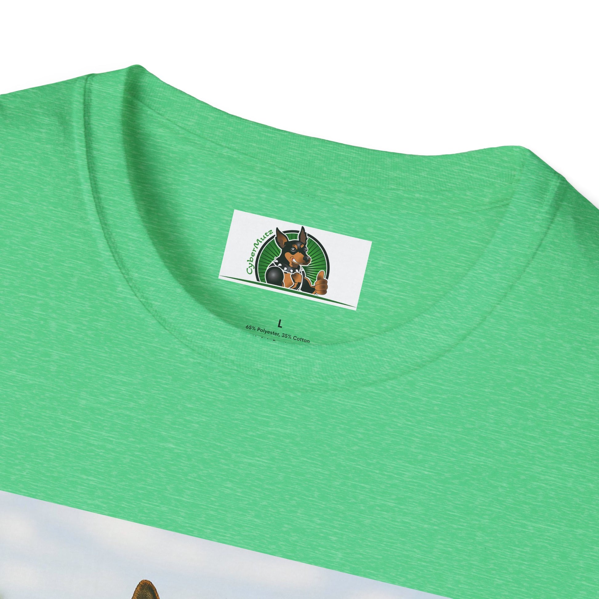 Sports German Shepherd Golf T-Shirt T-Shirt Printify