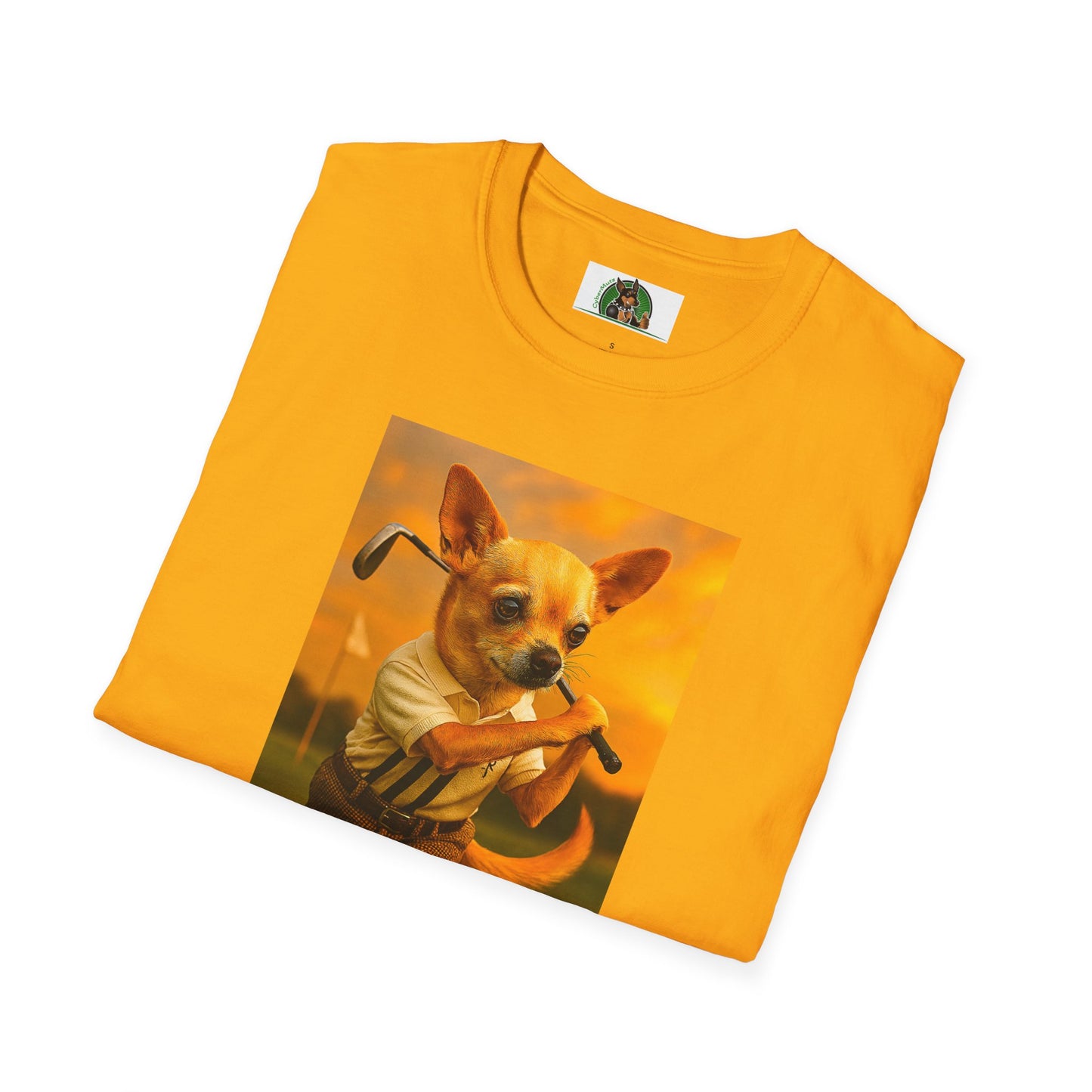 Chihuahua Golf T-Shirt Sports