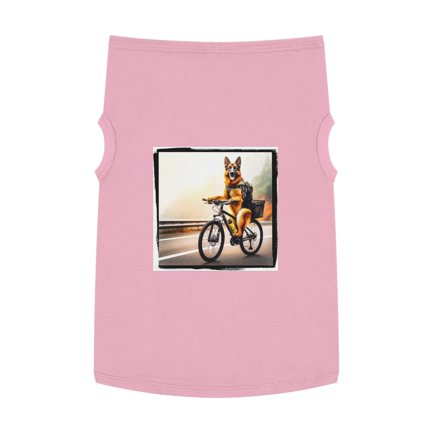 Pet Tank Top German Shepherd Pets Printify XL Pink 