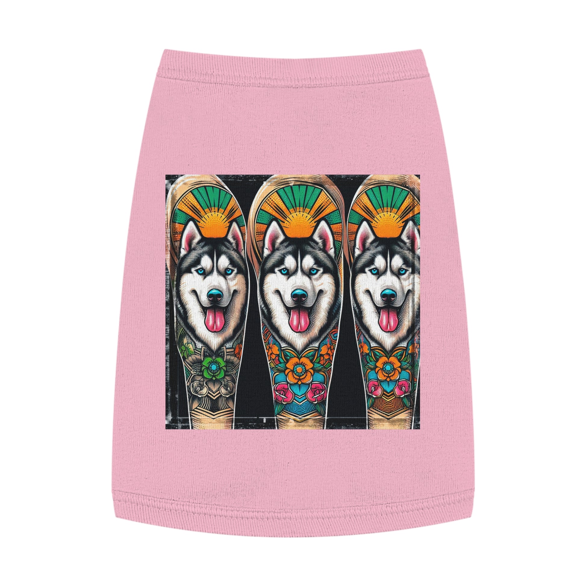 Pet Tank Top Husky Pets Printify   