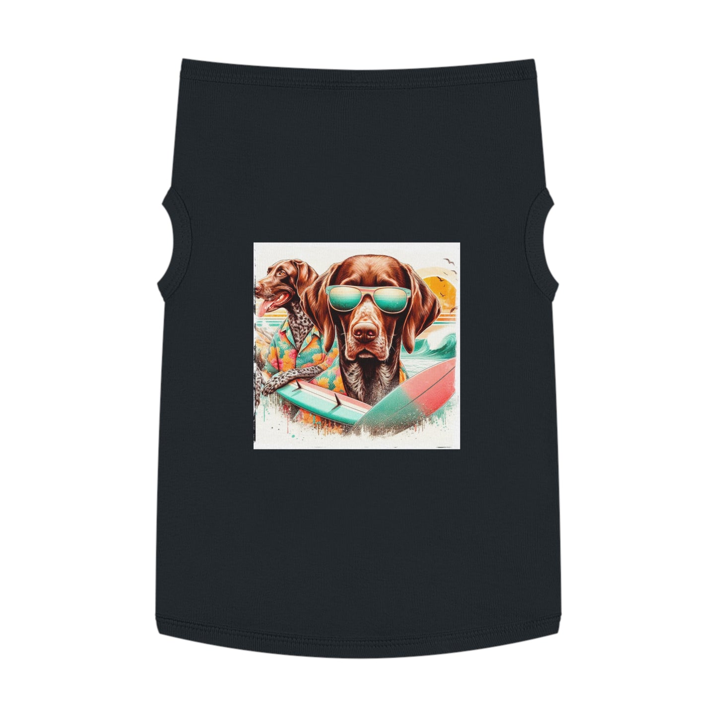 Pet Tank Top German Shorthaired Pointer Pets Printify   