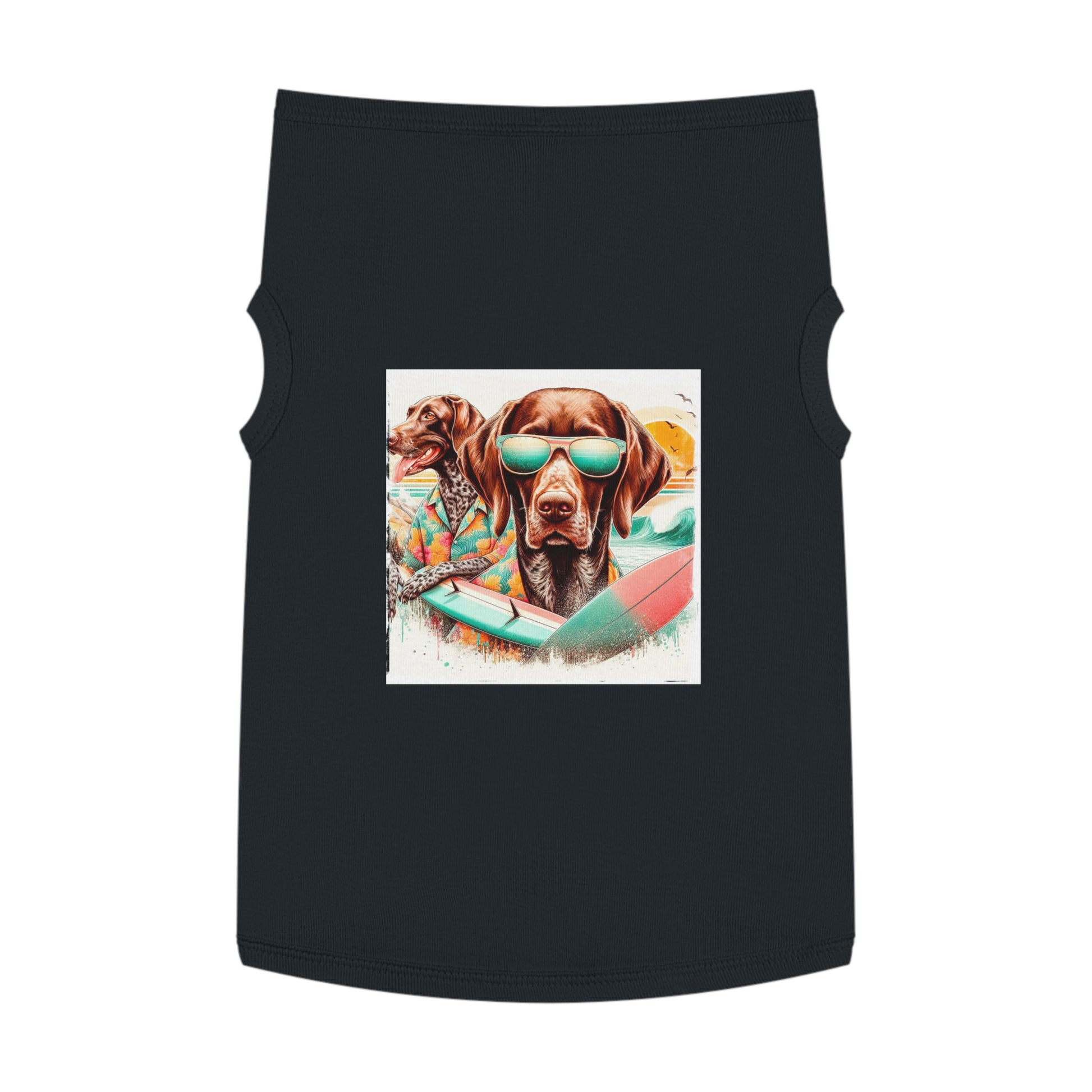 Pet Tank Top German Shorthaired Pointer Pets Printify   