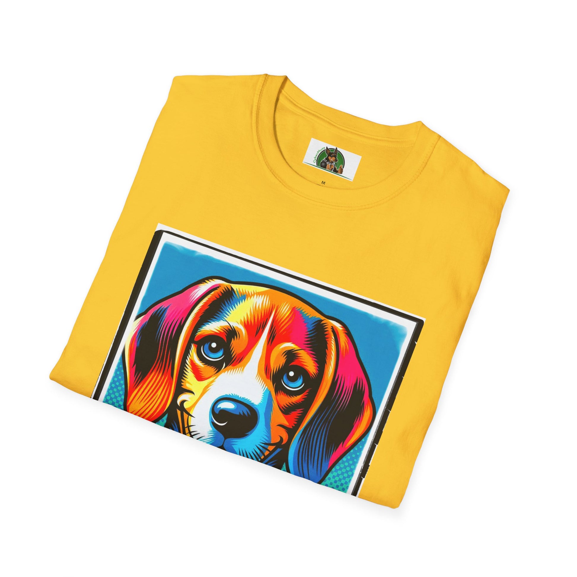 Beagle Pop Art Pic T-Shirt Printify   