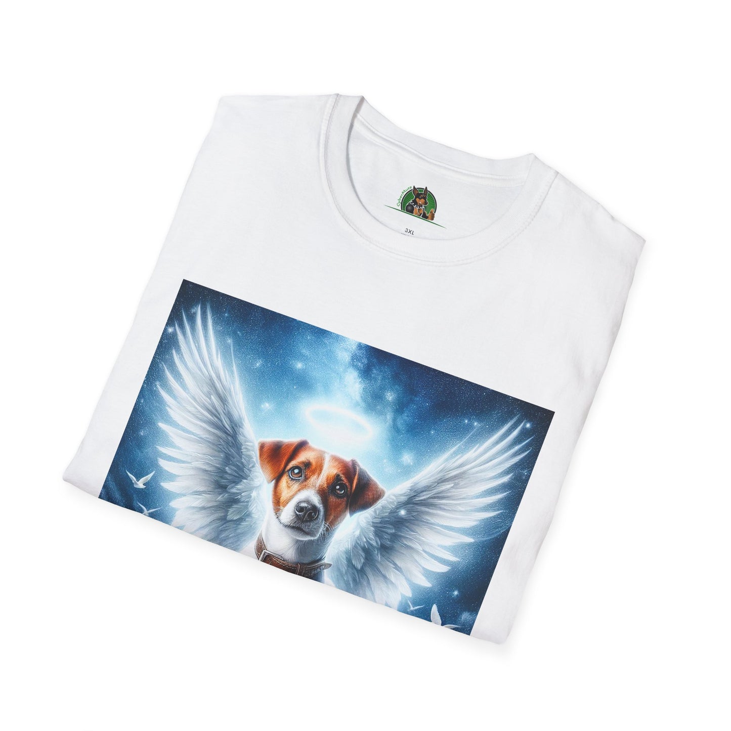Jack Russell Angel T-Shirt Printify