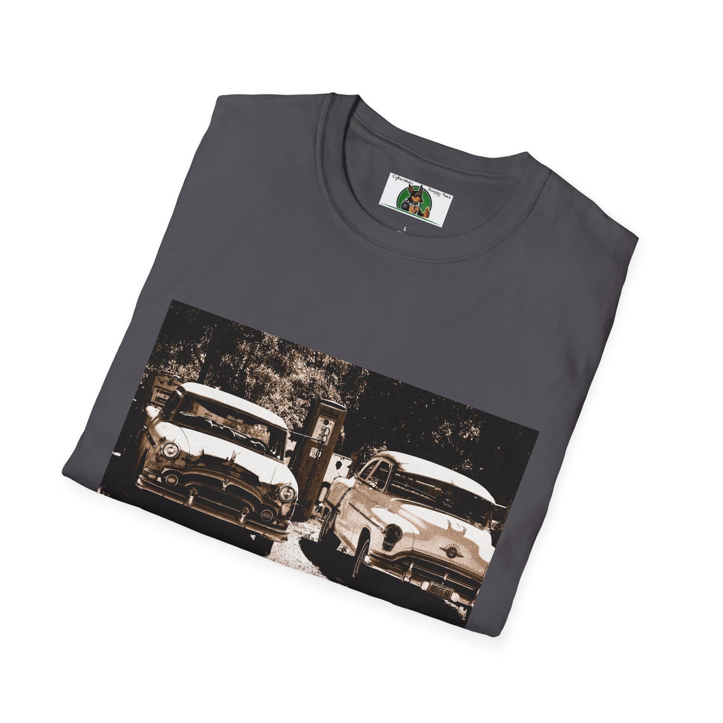 Mis·cel·la·ne·ous Old Cars T-Shirt Printify   