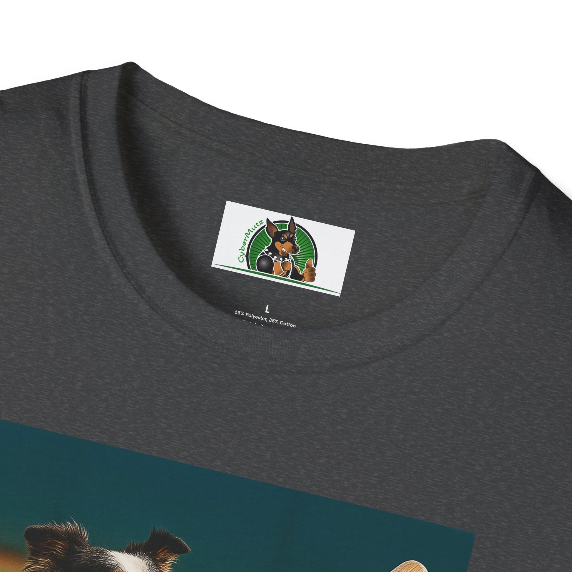 Sports Baseball Australian Shepherd Unisex T-Shirt T-Shirt Printify