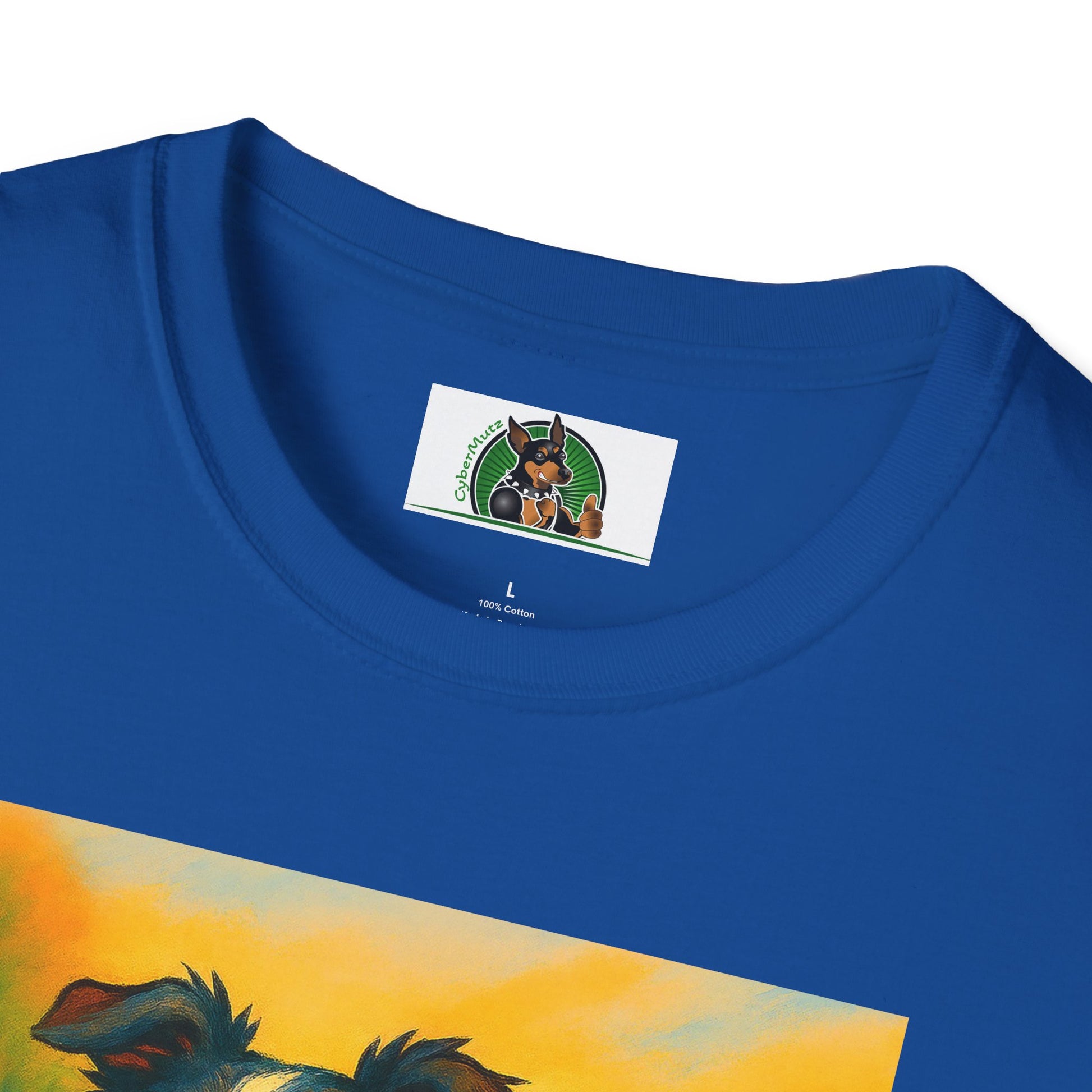 Sports Football Australian Shepherd T-Shirt T-Shirt Printify