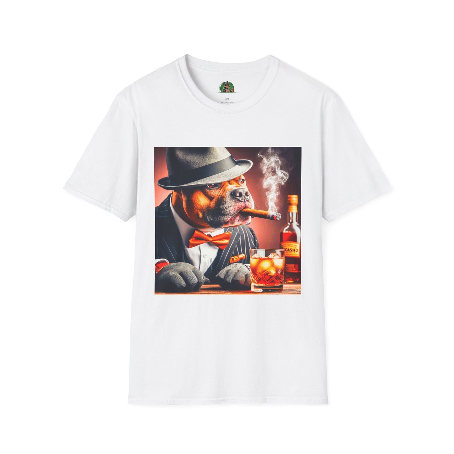 Pit Bull T-Shirt Printify XS White