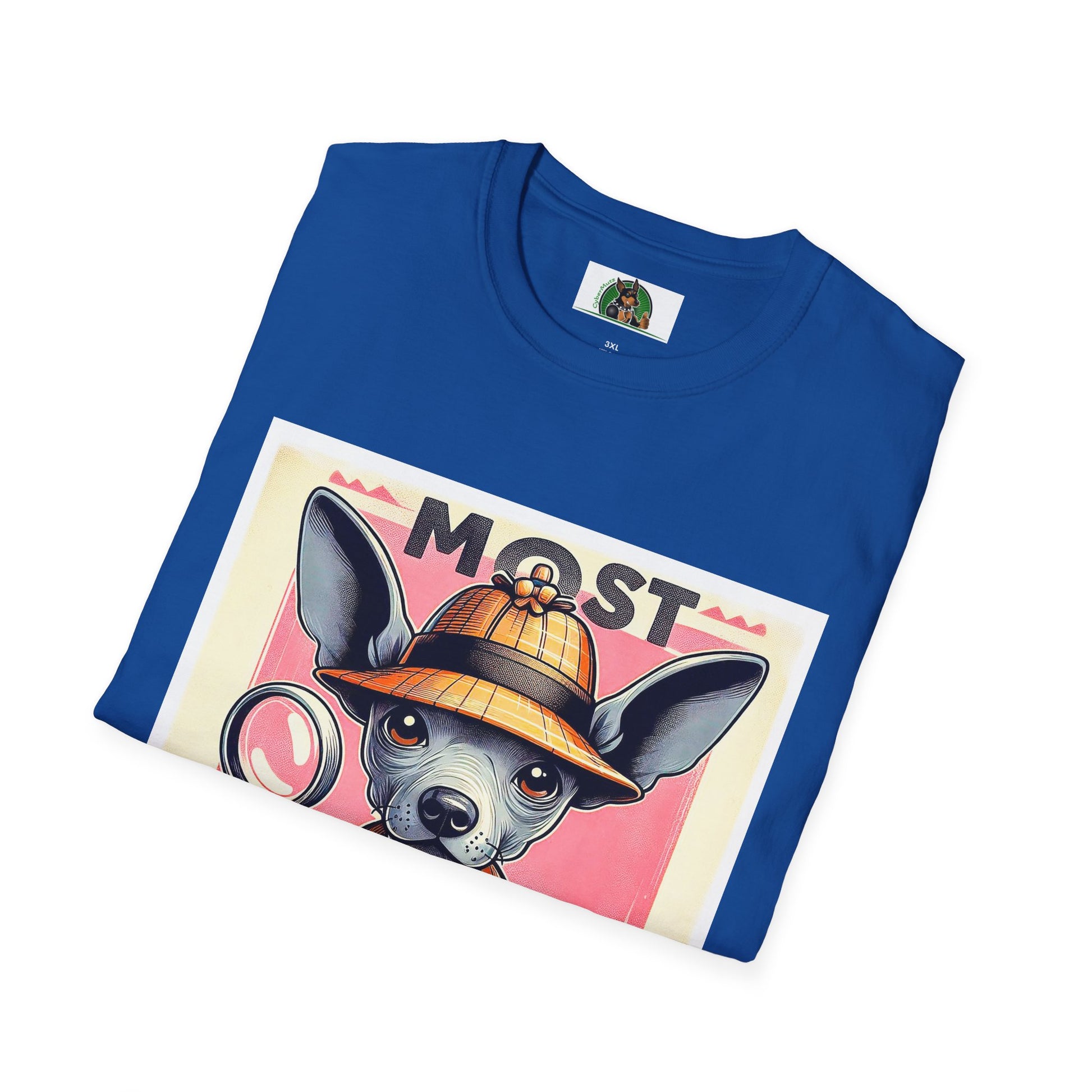 Wacky Mexican Hairless Dog T-Shirt Printify   