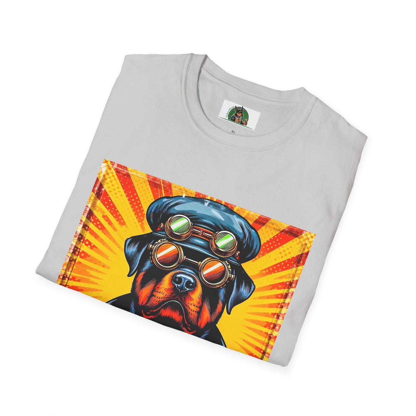 Rottweiler cool steam punk shirt
