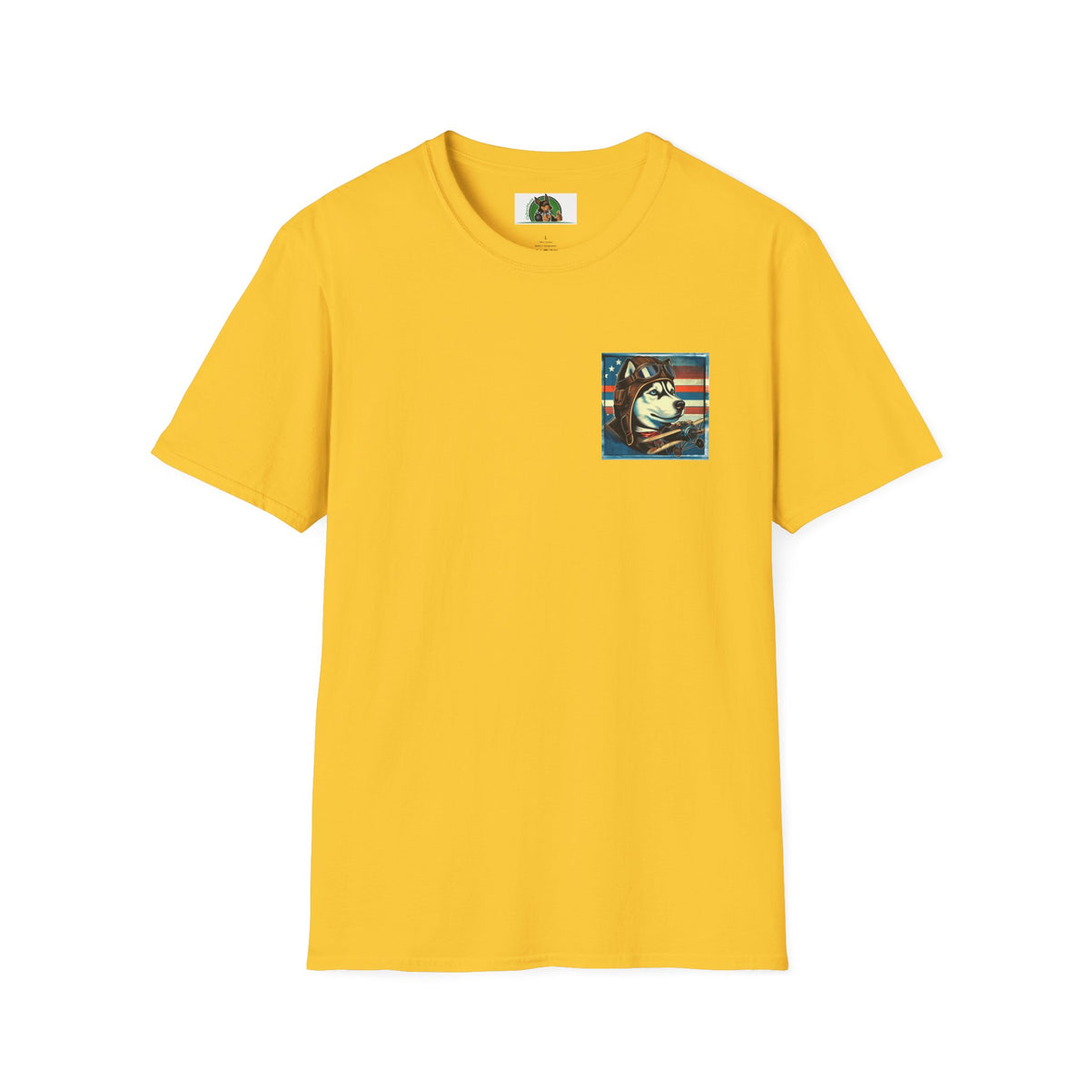 Husky hero shirt Back Design
