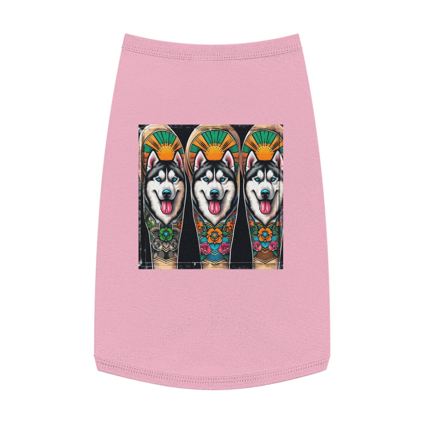 Pet Tank Top Husky Pets Printify   