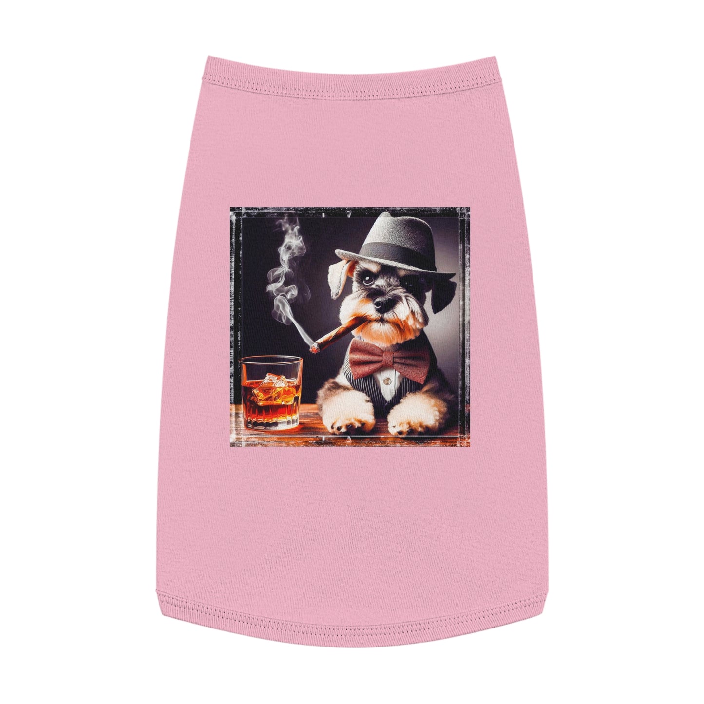 Pet Tank Top Miniature Schnauzer Pets Printify   