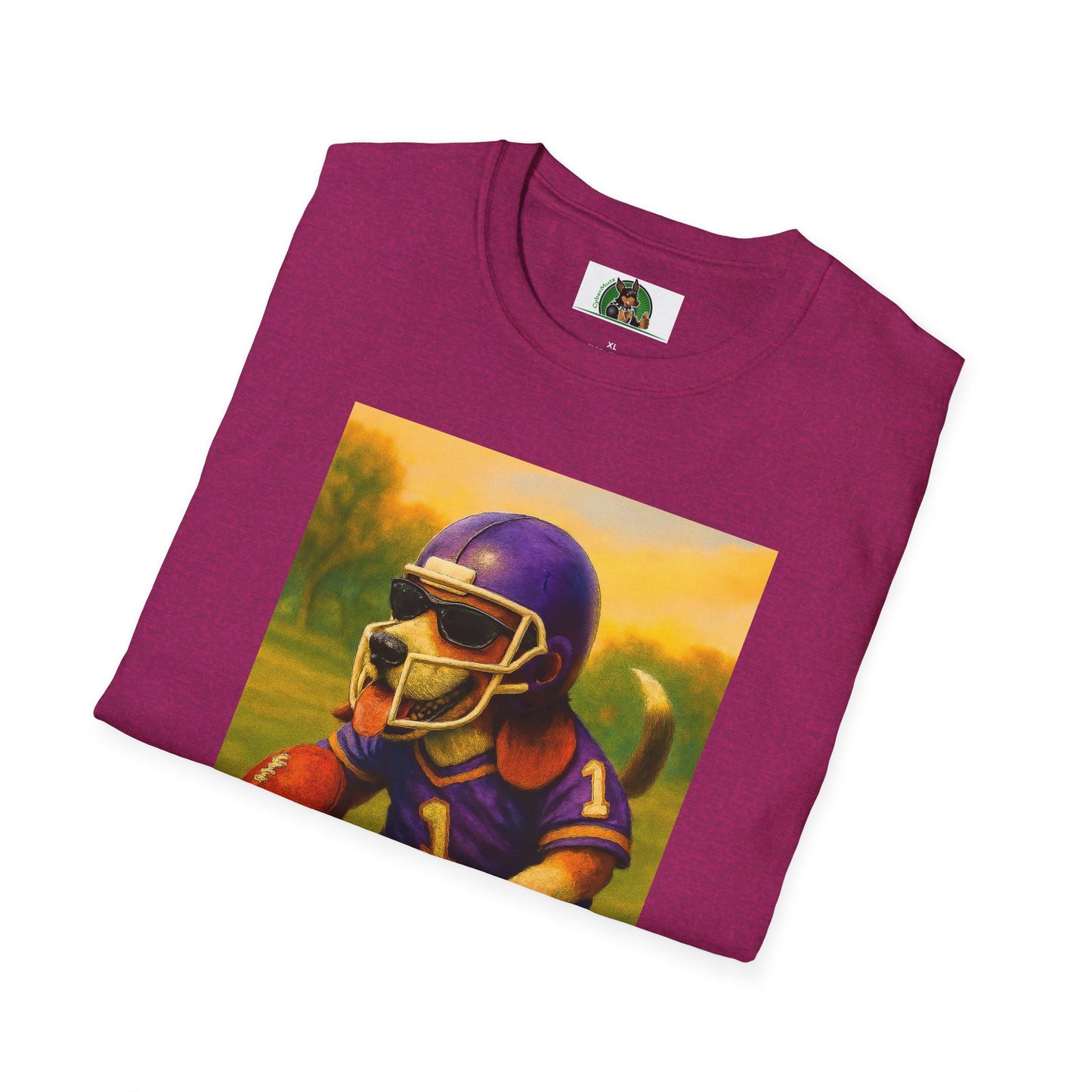 Sports Beagle Football T-Shirt