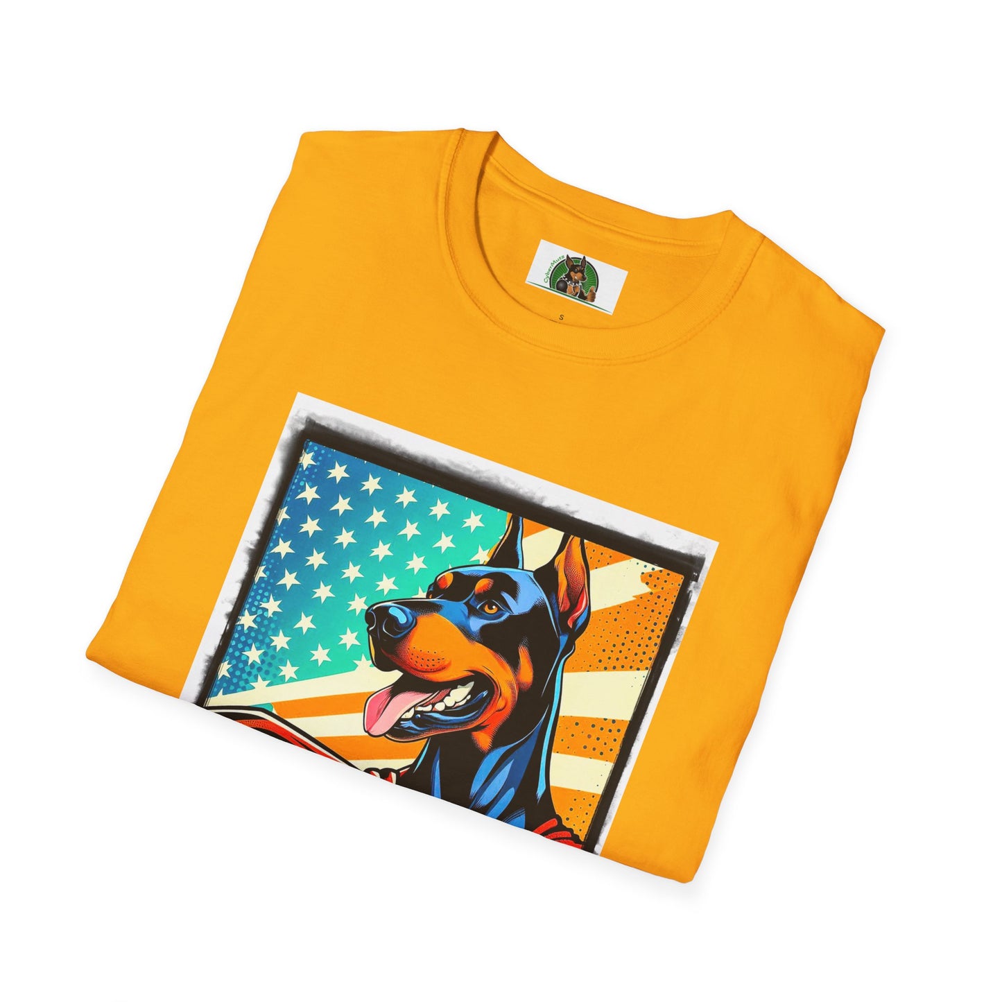 Doberman T-Shirt Printify   