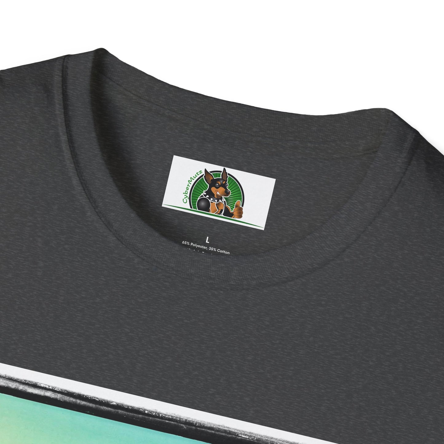 Wacky Australian Shepherd Dog In Mini Truck T-Shirt Printify