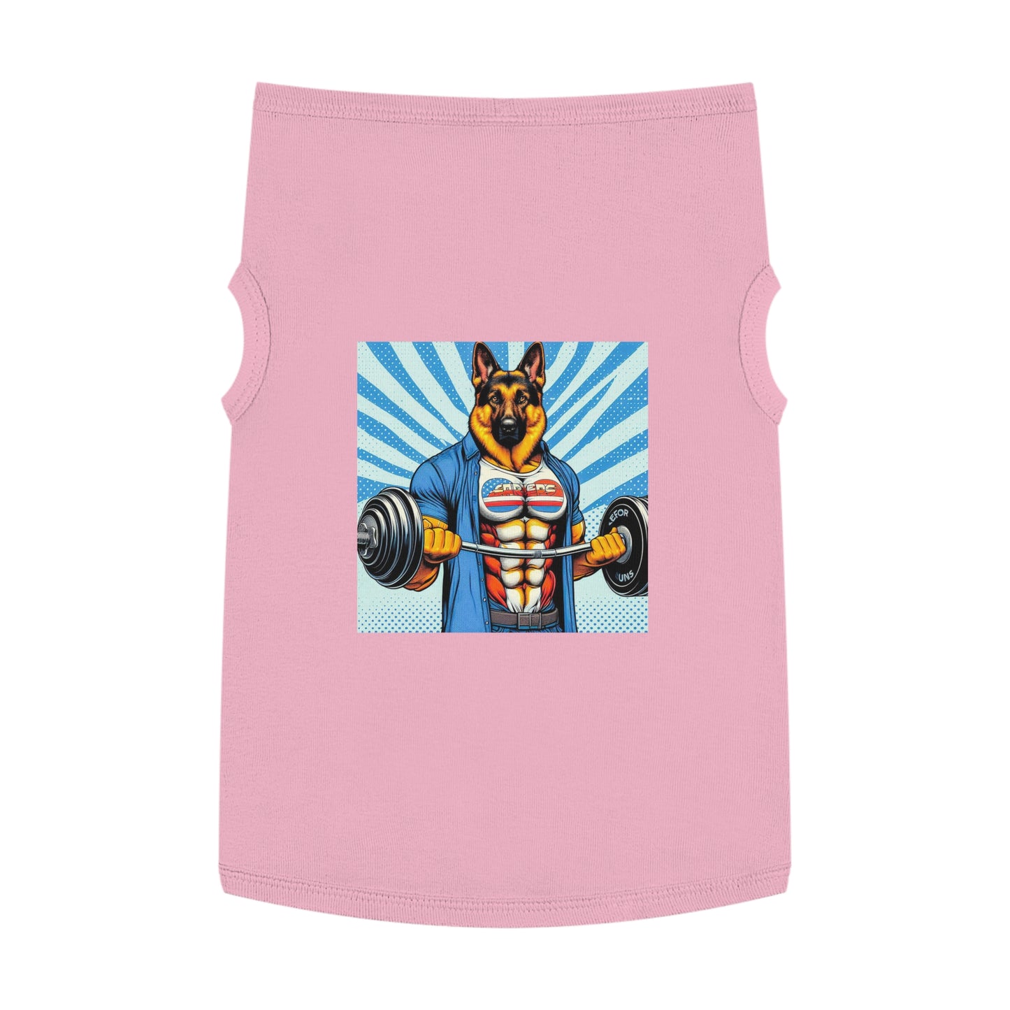 Pet Tank Top German Shepherd Pets Printify XL Pink 