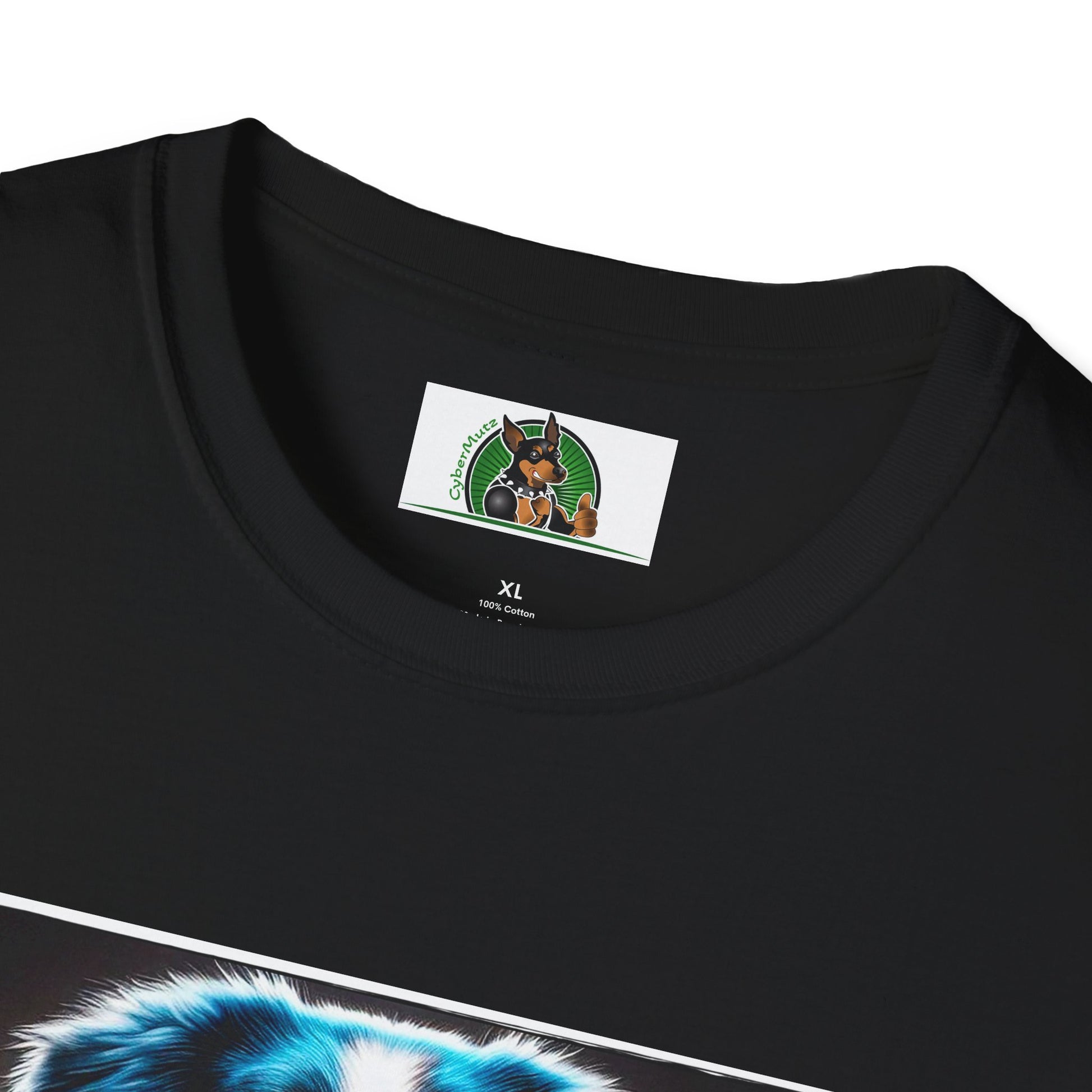 Australian Shepherd Bright Tattoo Buff Dog T-Shirt Printify