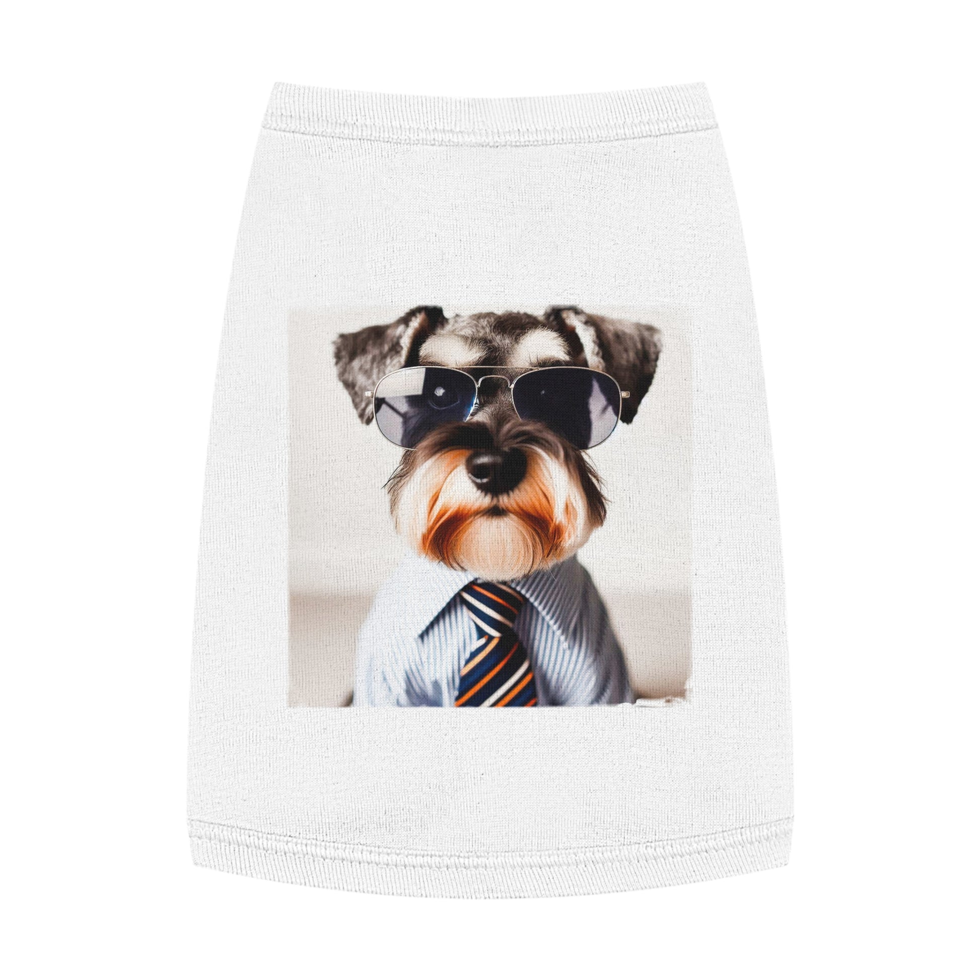 Pet Tank Top Miniature Schnauzer Pets Printify   