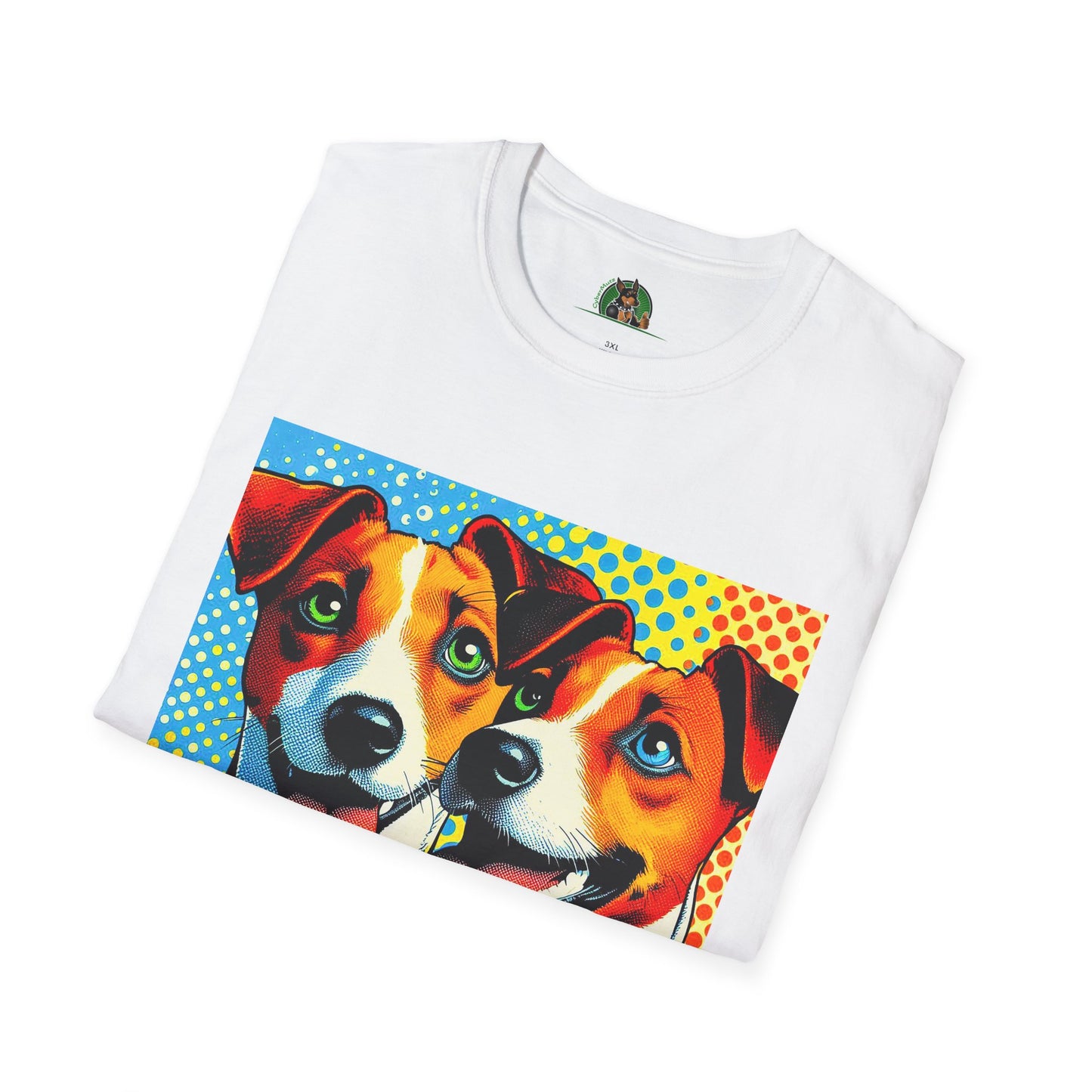 Jack Russell Pop Art Dogs T-Shirt Printify