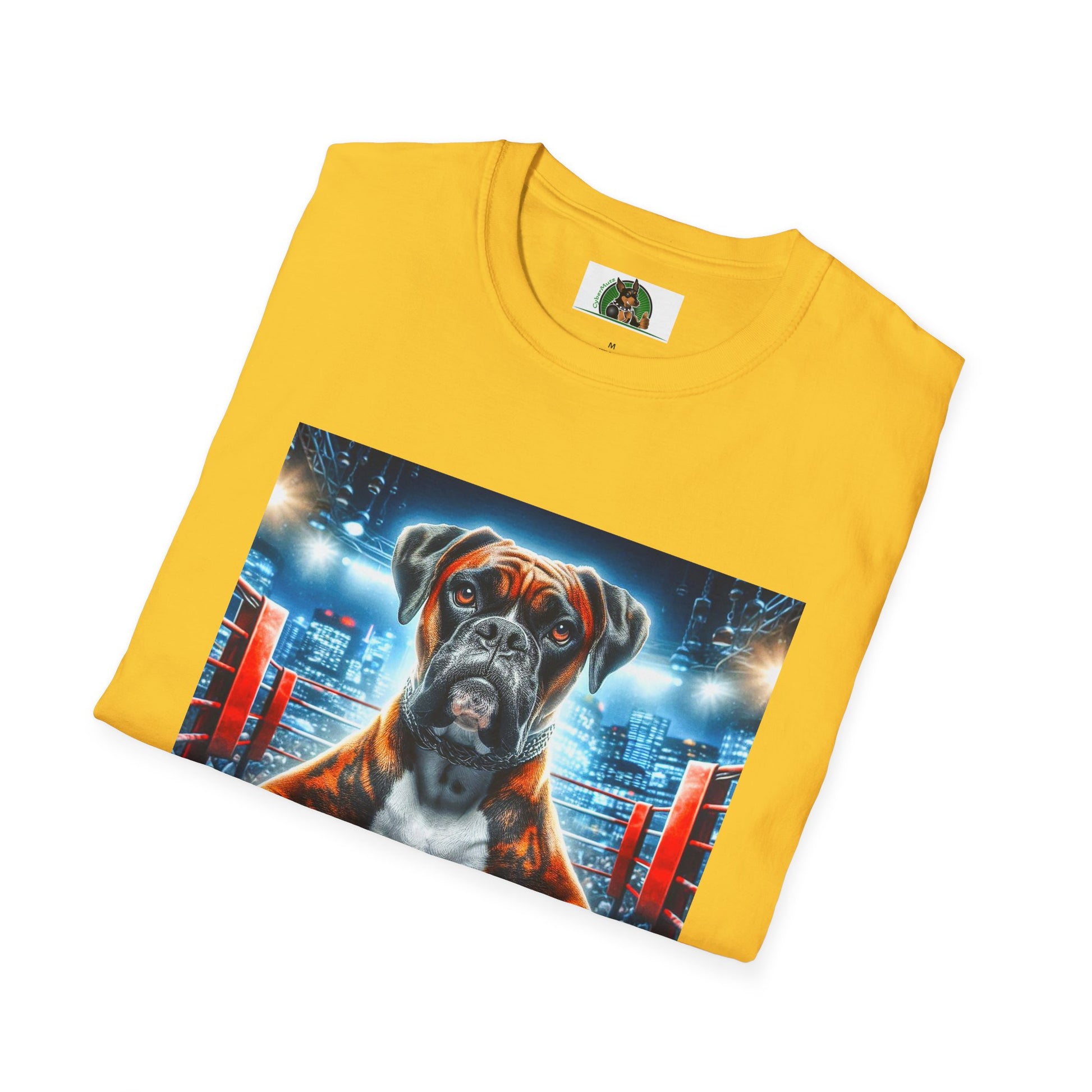 Boxing Boxer Dog Shirt T-Shirt Printify   