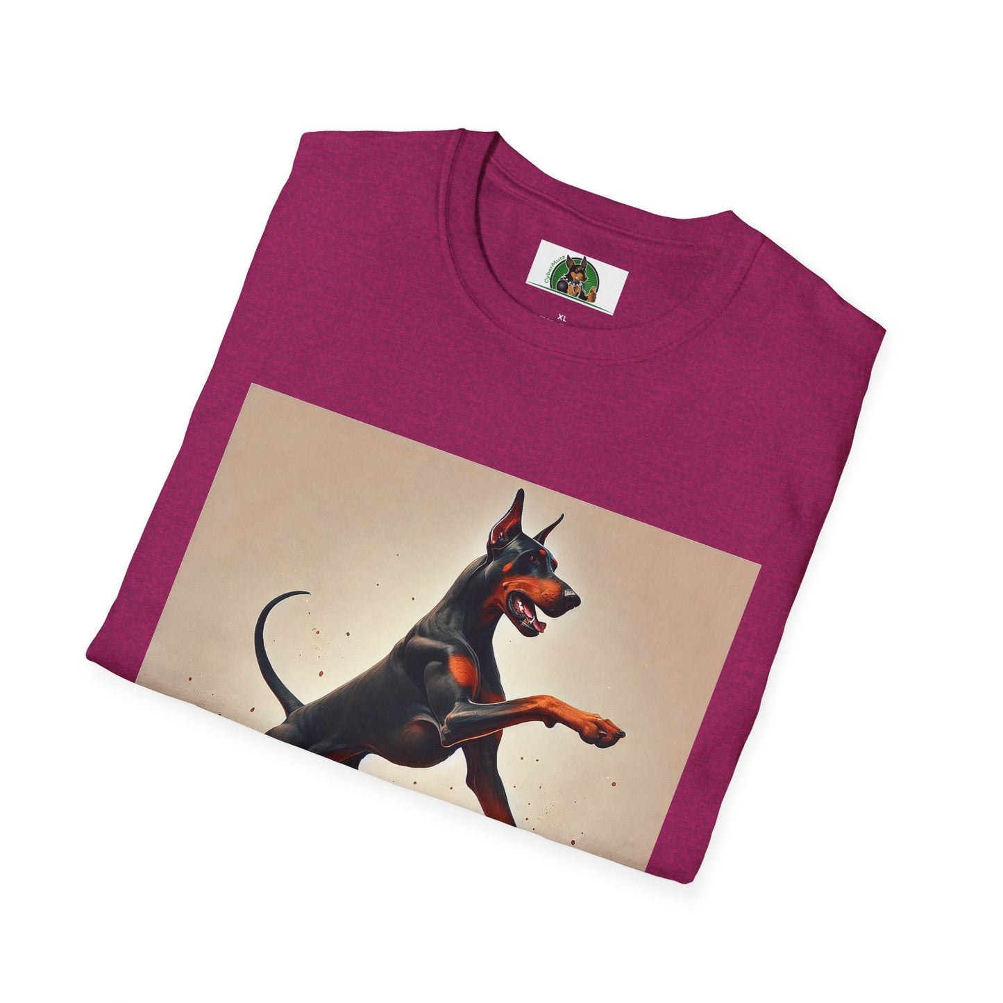 Dancing Doberman Unisex T-Shirt