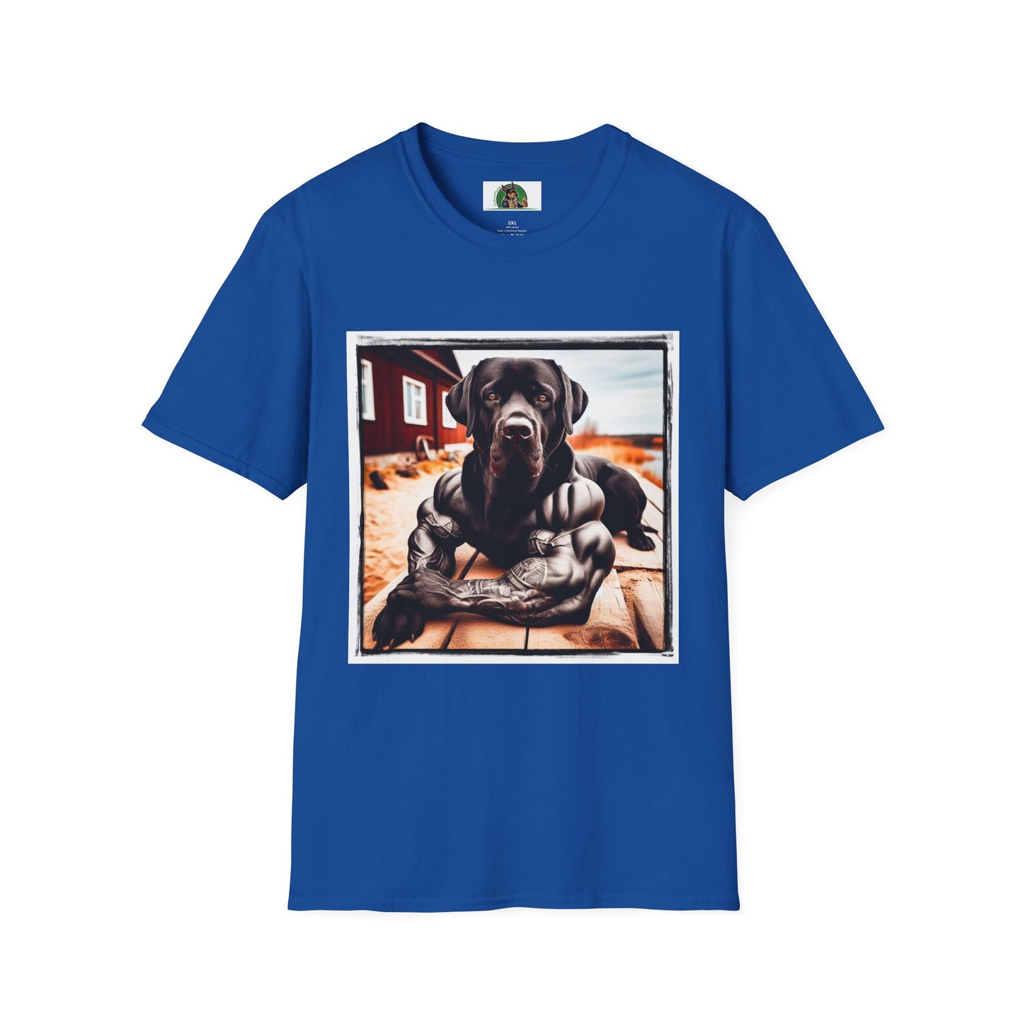 Labrador Retriever T-Shirt Printify XS Royal 