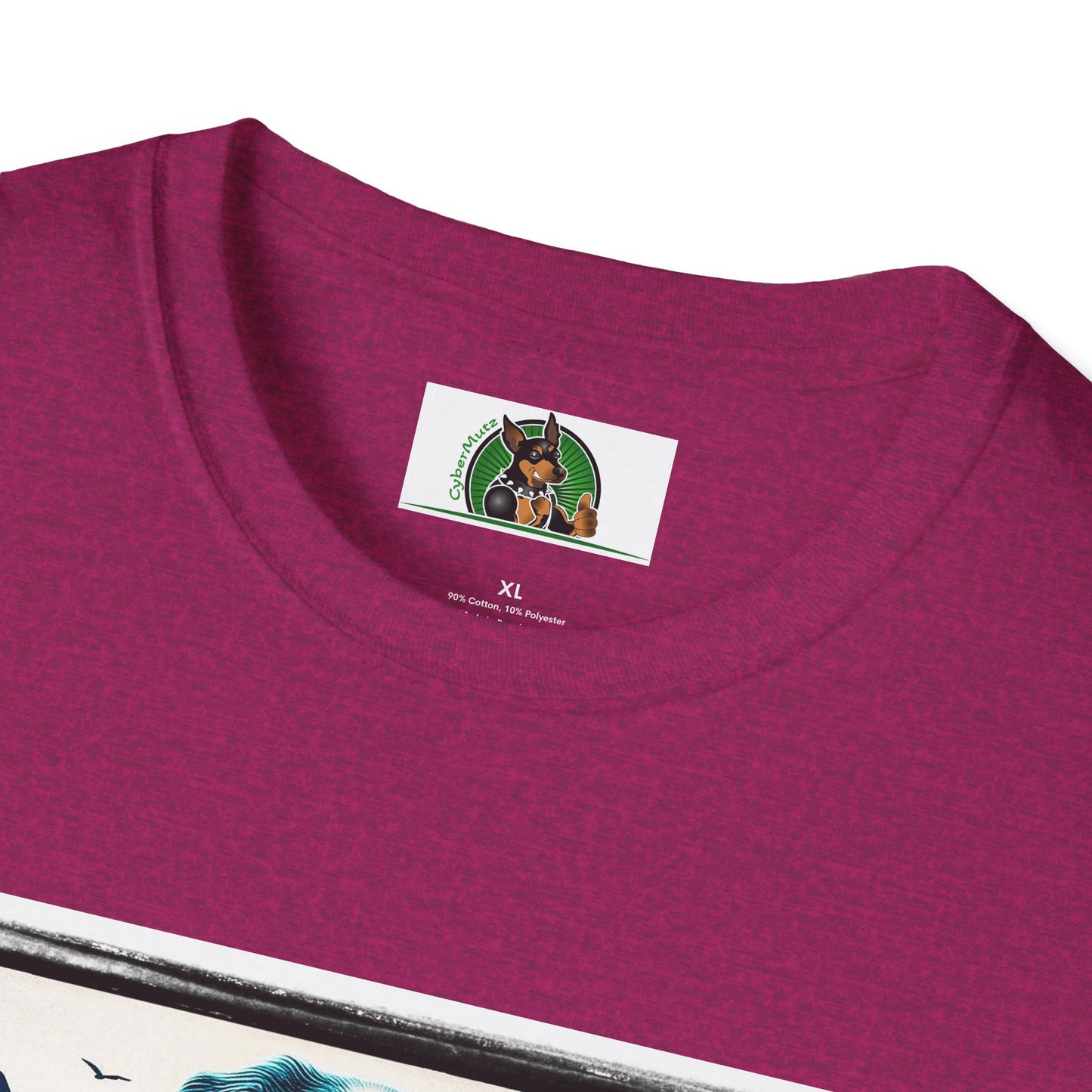 Australian Shepherd Turquoise Surf Board Beach Dog