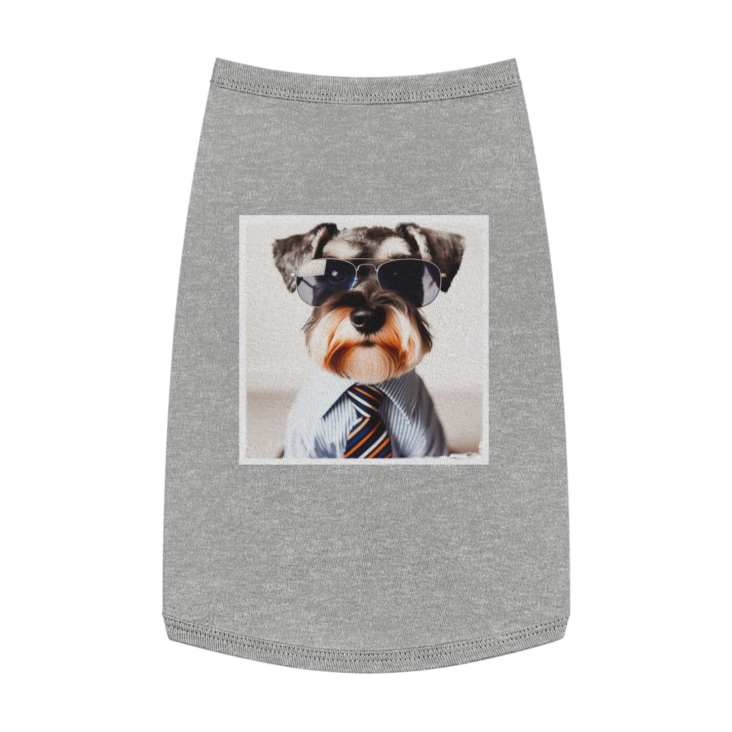 Pet Tank Top Miniature Schnauzer Pets Printify   