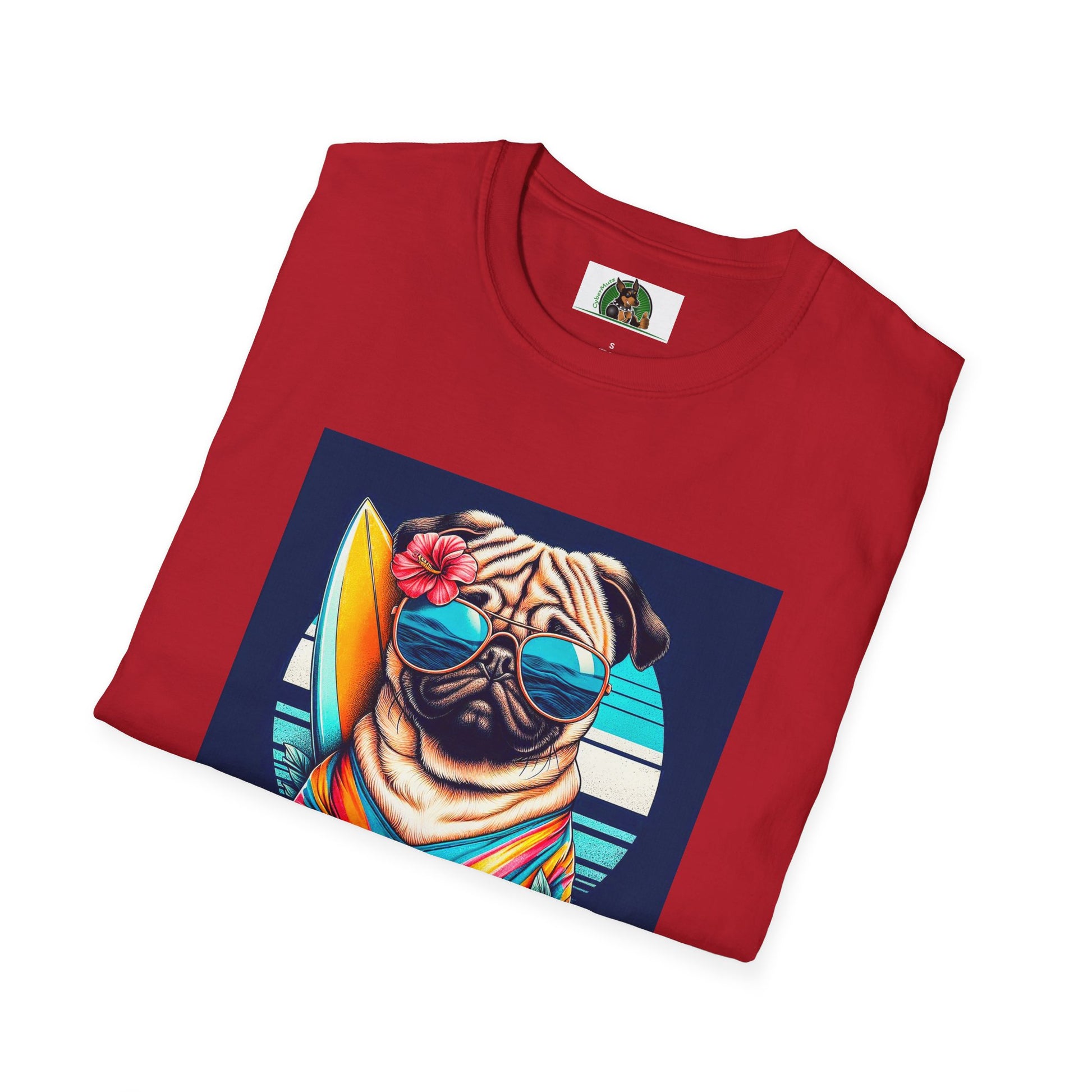 Pugs T-Shirt Printify   