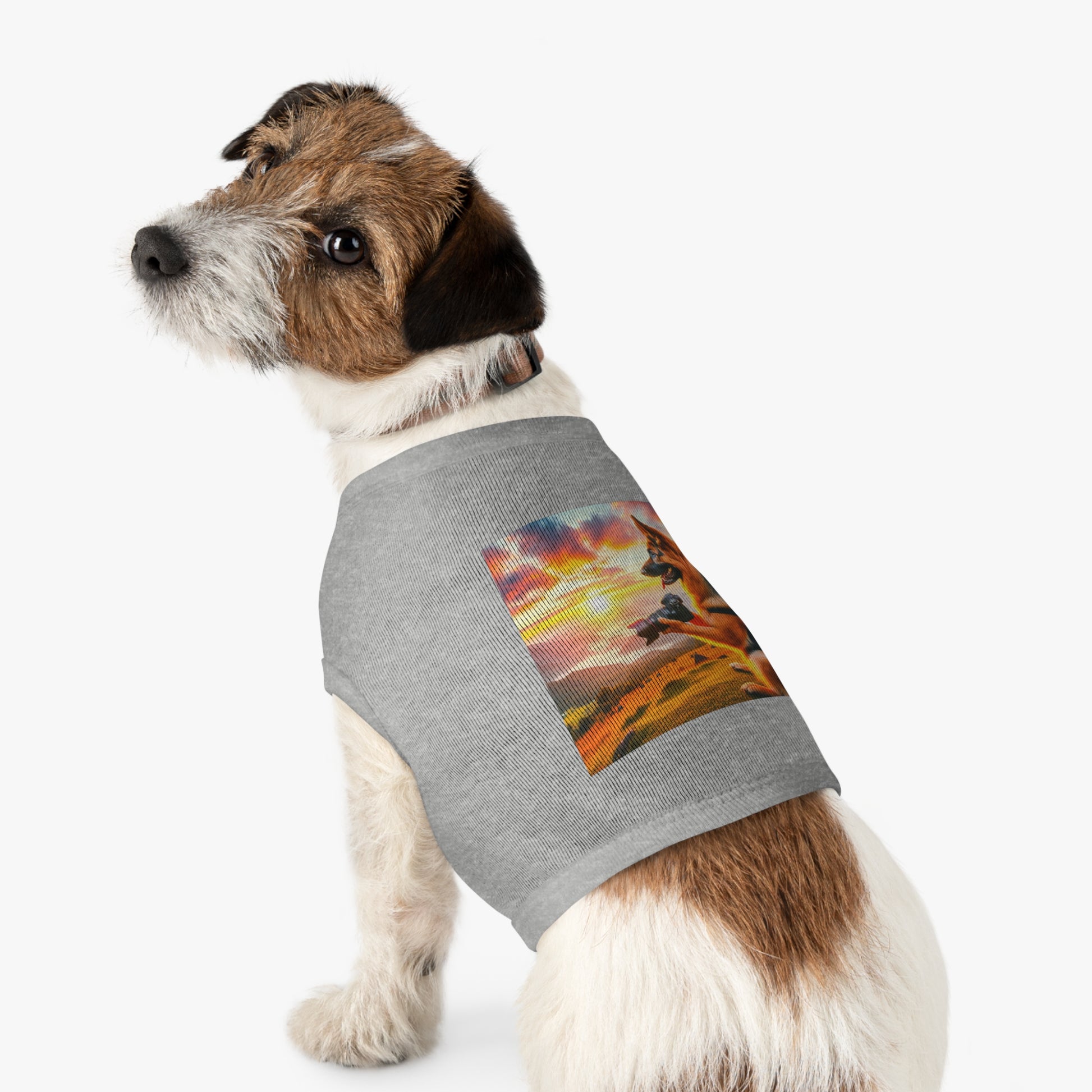 Pet Tank Top German Shepherd Pets Printify