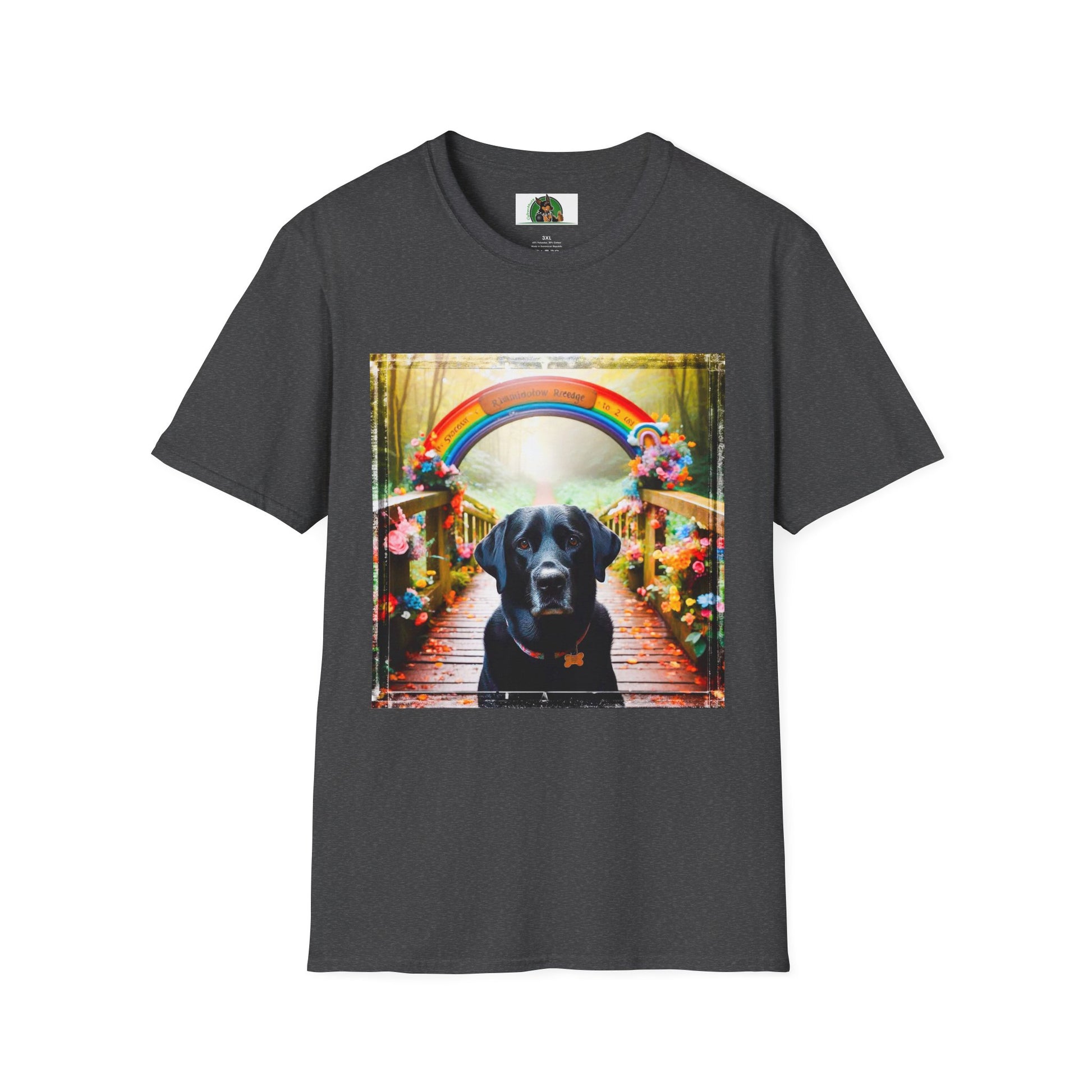 Labrador Retriever T-Shirt Printify XS Dark Heather 