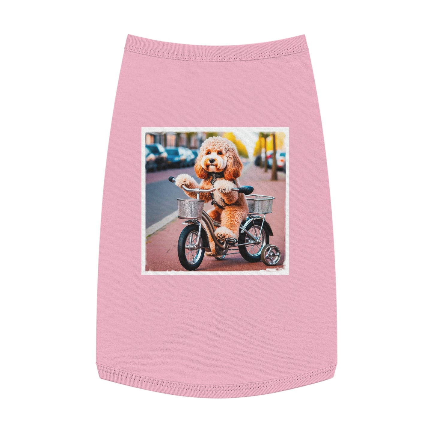 Pet Tank Top CockerPoo Pets Printify L Pink