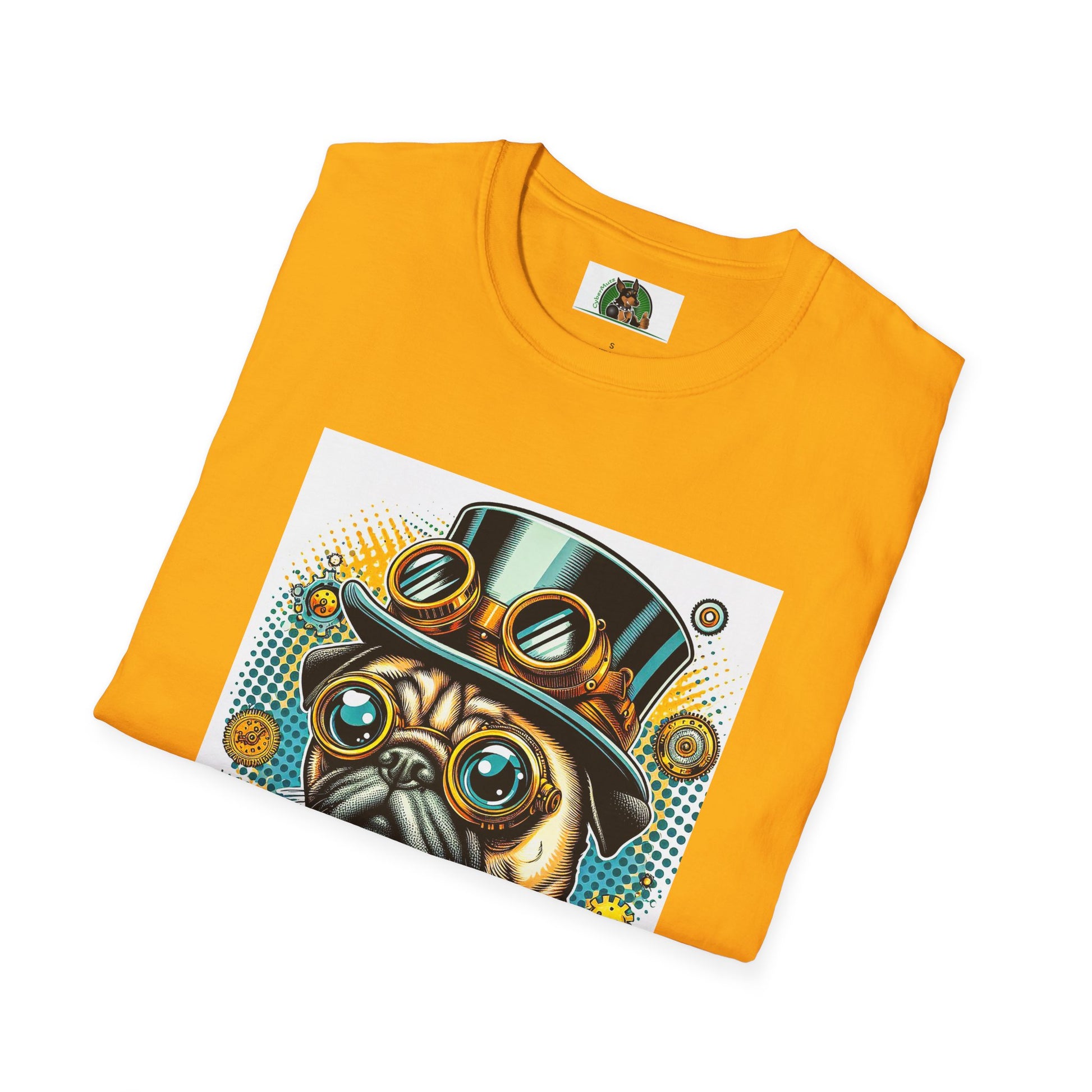 Pugs T-Shirt Printify   