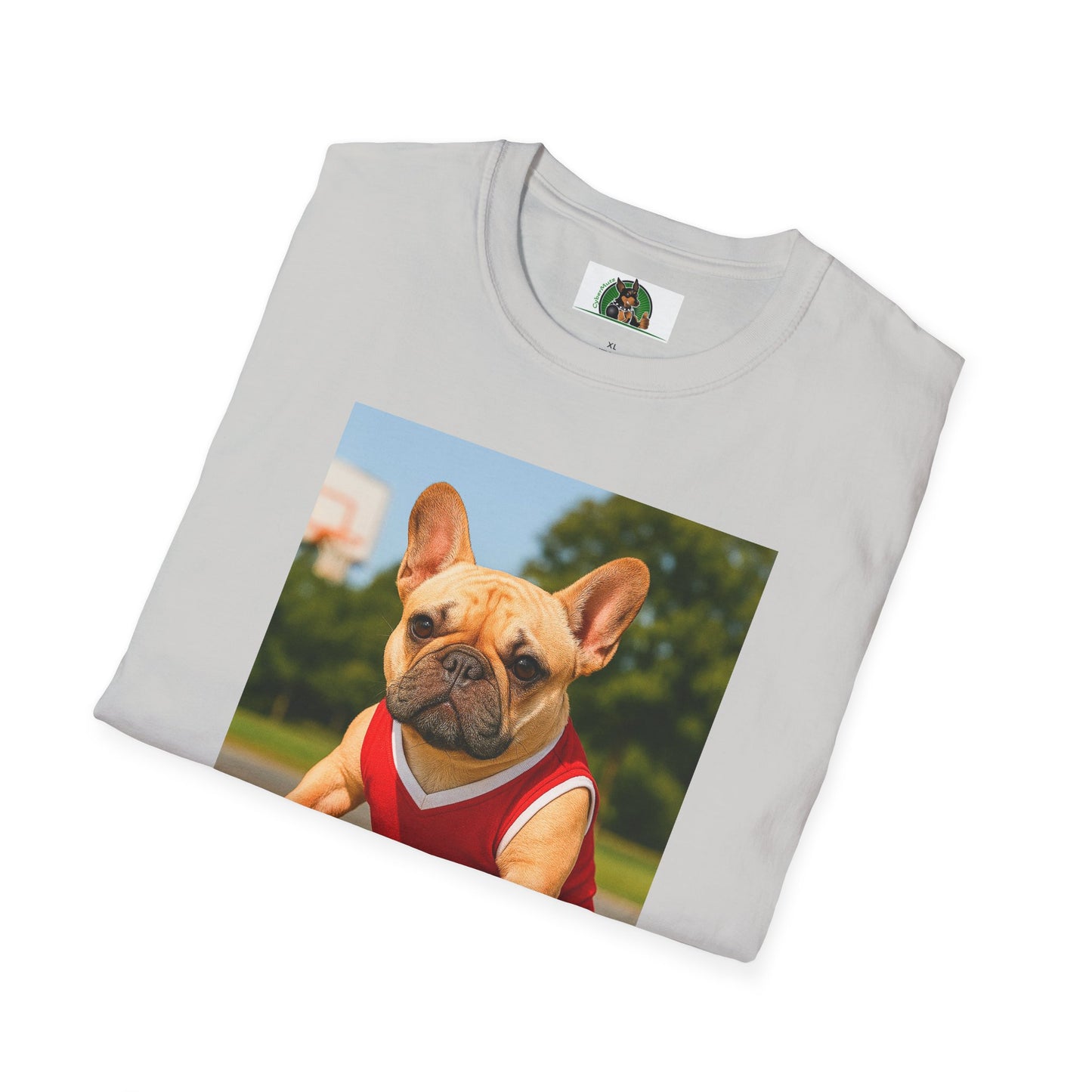 Sports Basketball French Bulldog Tee