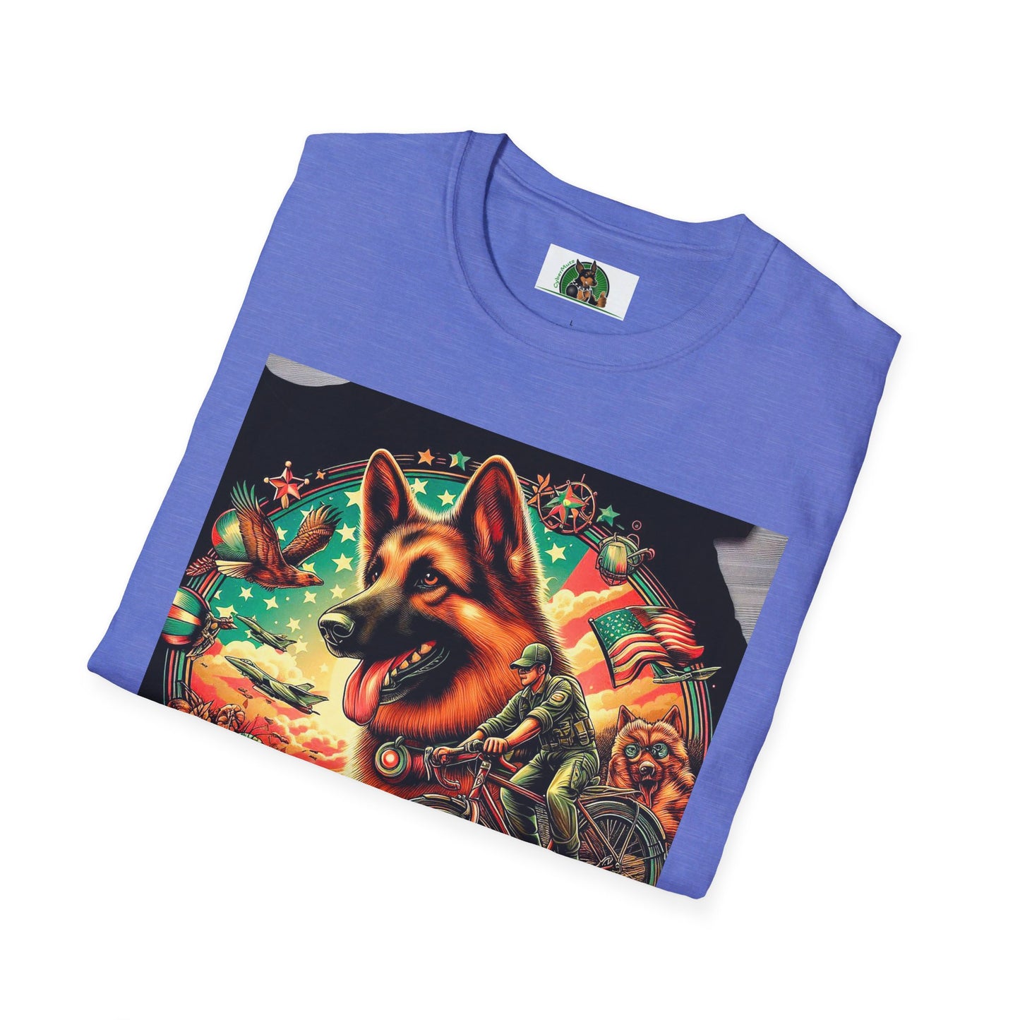 German Shepherd T-Shirt Printify   