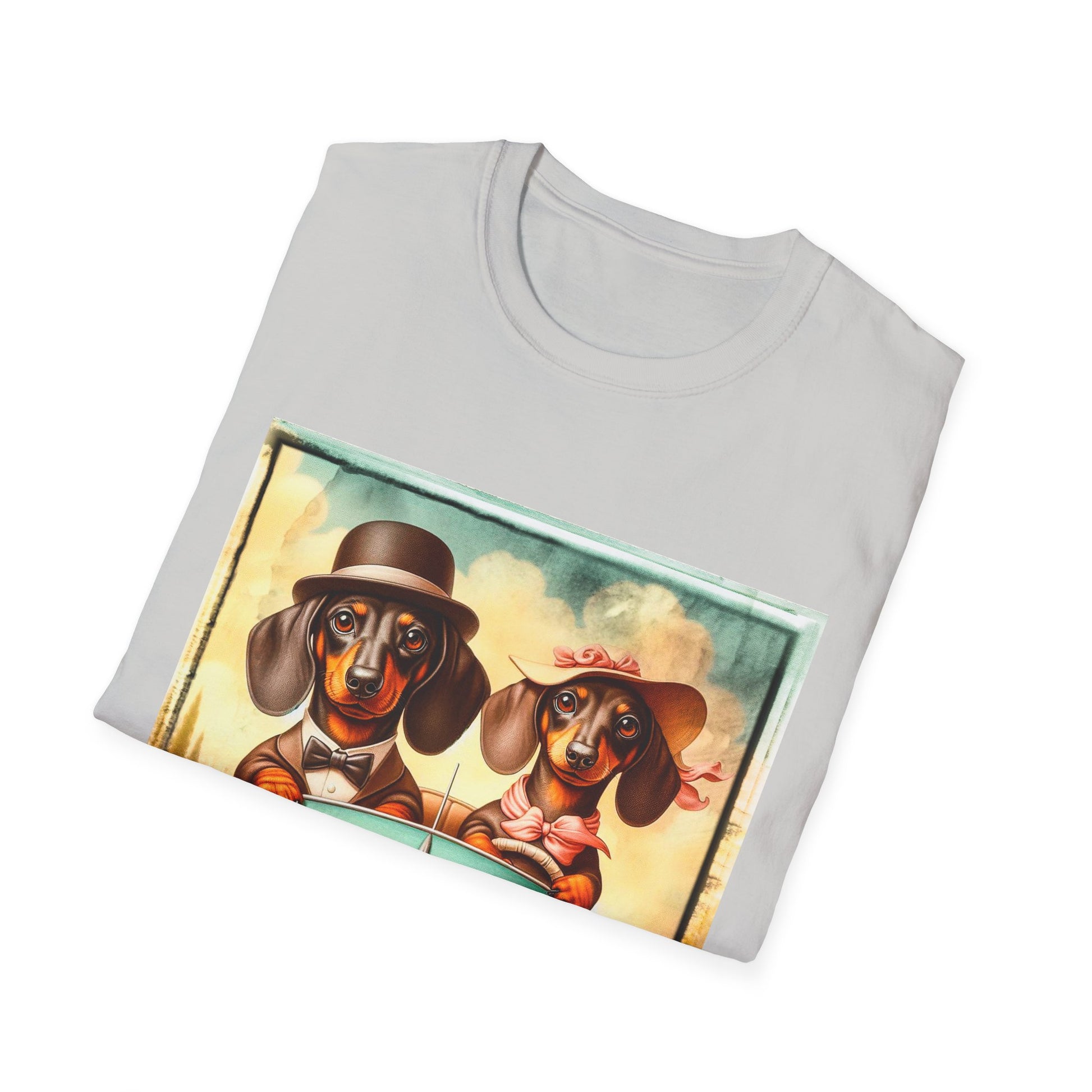 Wacky Dachshund T-Shirt Printify   