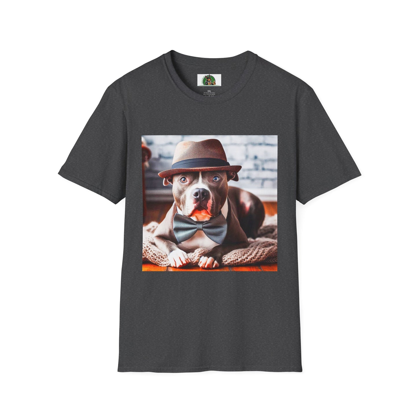 Pit Bull pretty boy shirt T-Shirt Printify XS Dark Heather