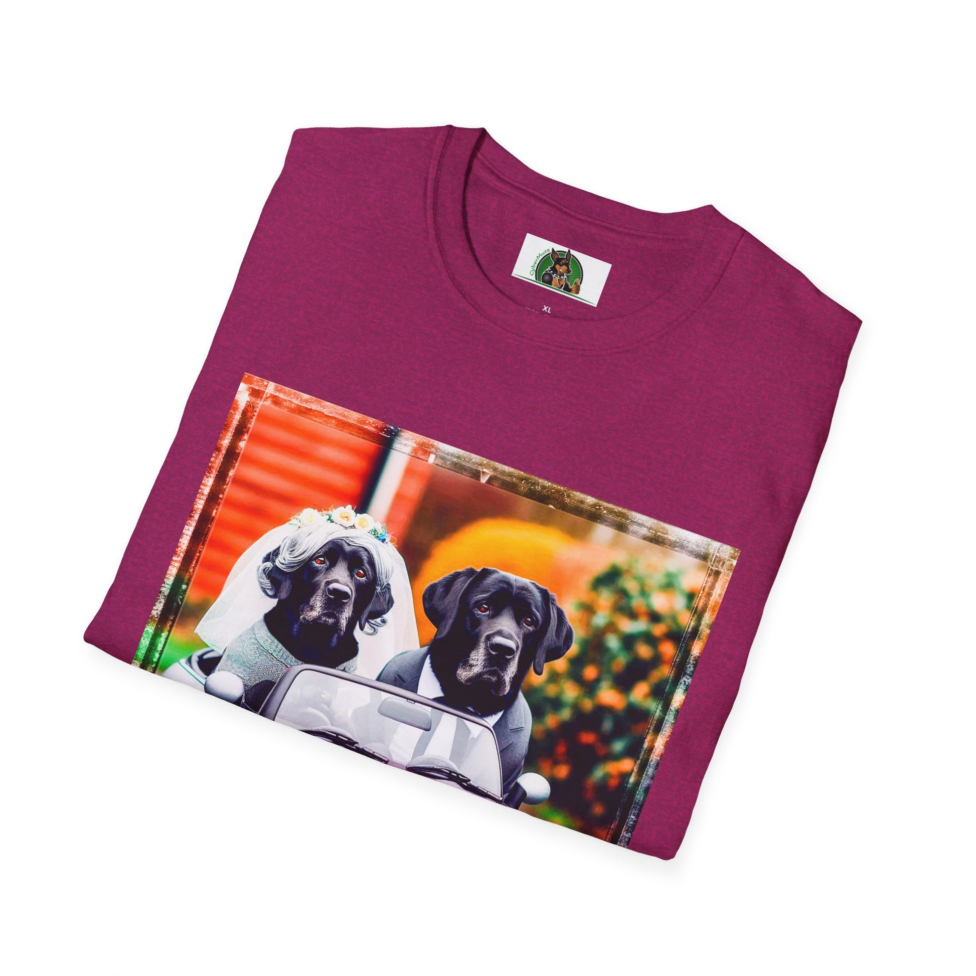 Wacky Labrador Retriever T-Shirt Printify   