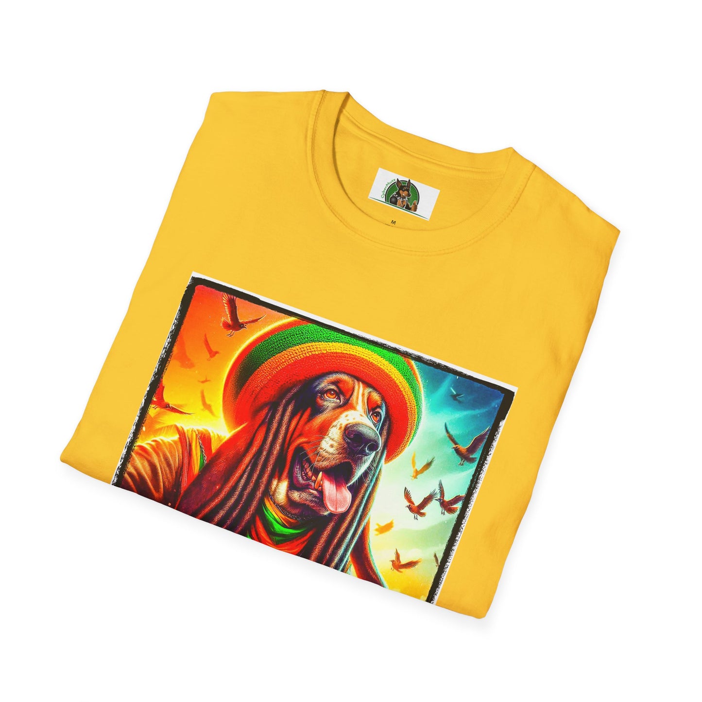 Basset Hound Playing Guitar